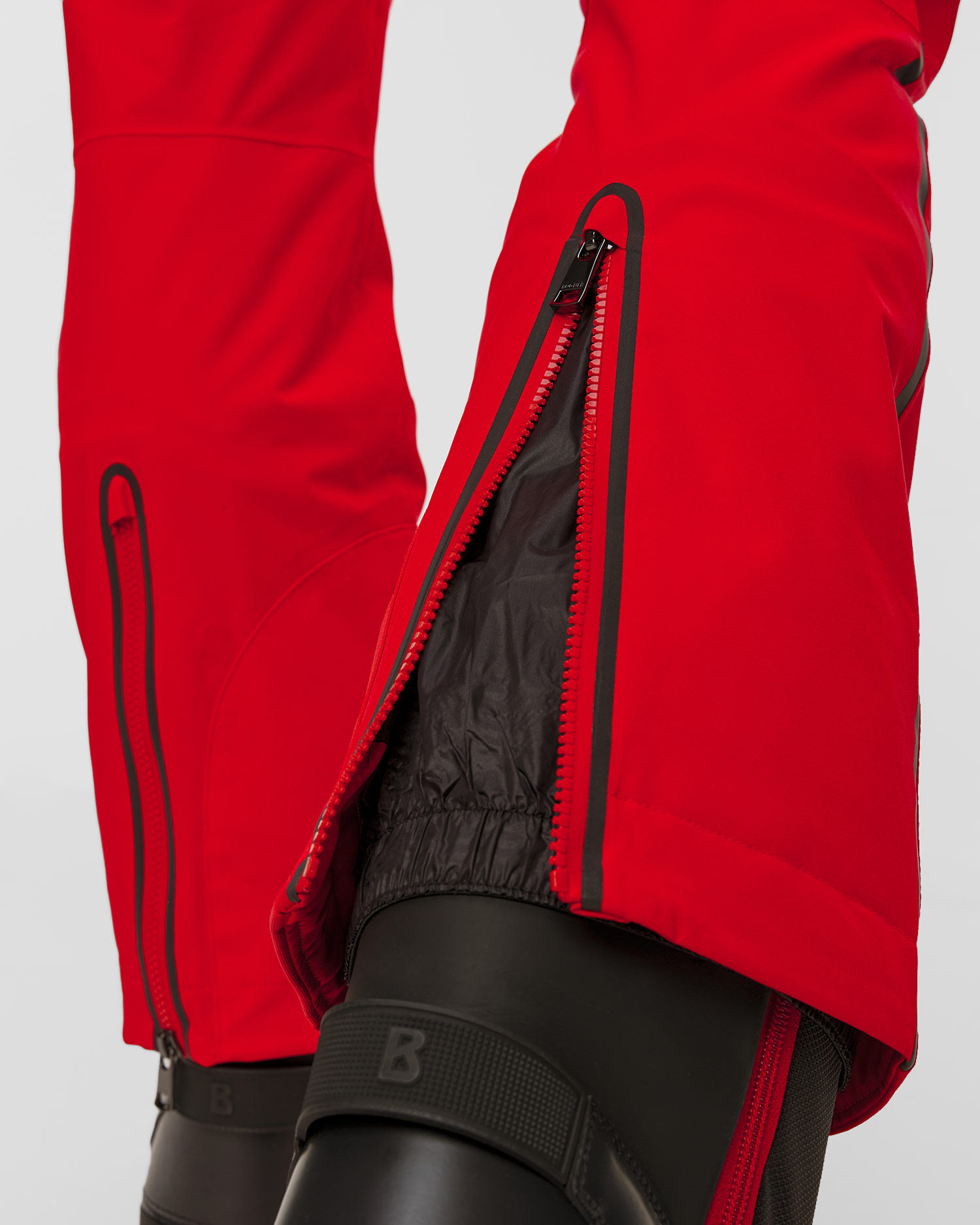 Pantalon de ski rouge pour hommes BOGNER Tim6