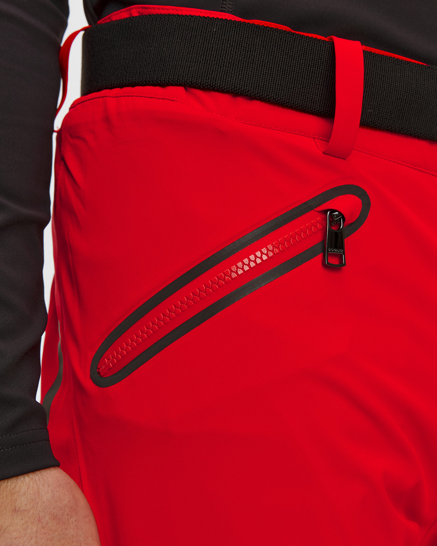 Pantalon de ski rouge pour hommes BOGNER Tim6