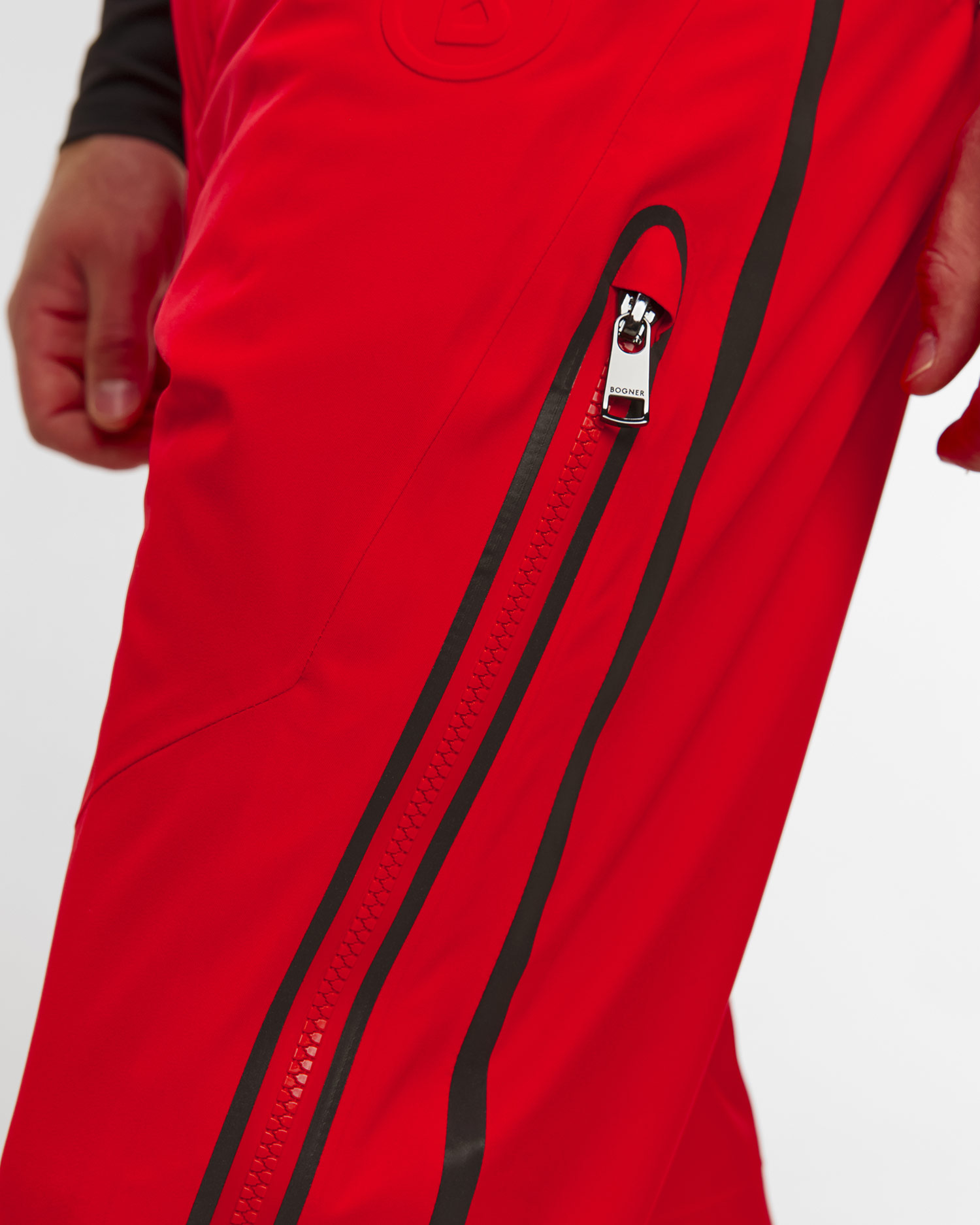 Pantalon de ski rouge pour hommes BOGNER Tim6