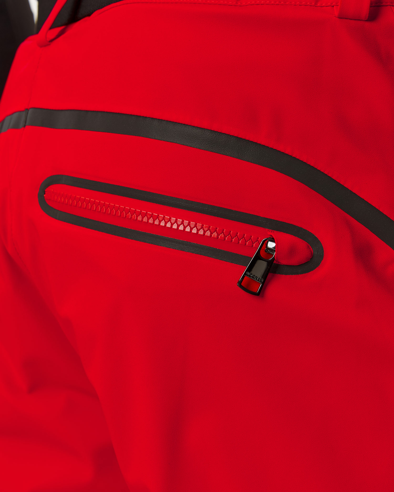 Pantalon de ski rouge pour hommes BOGNER Tim6