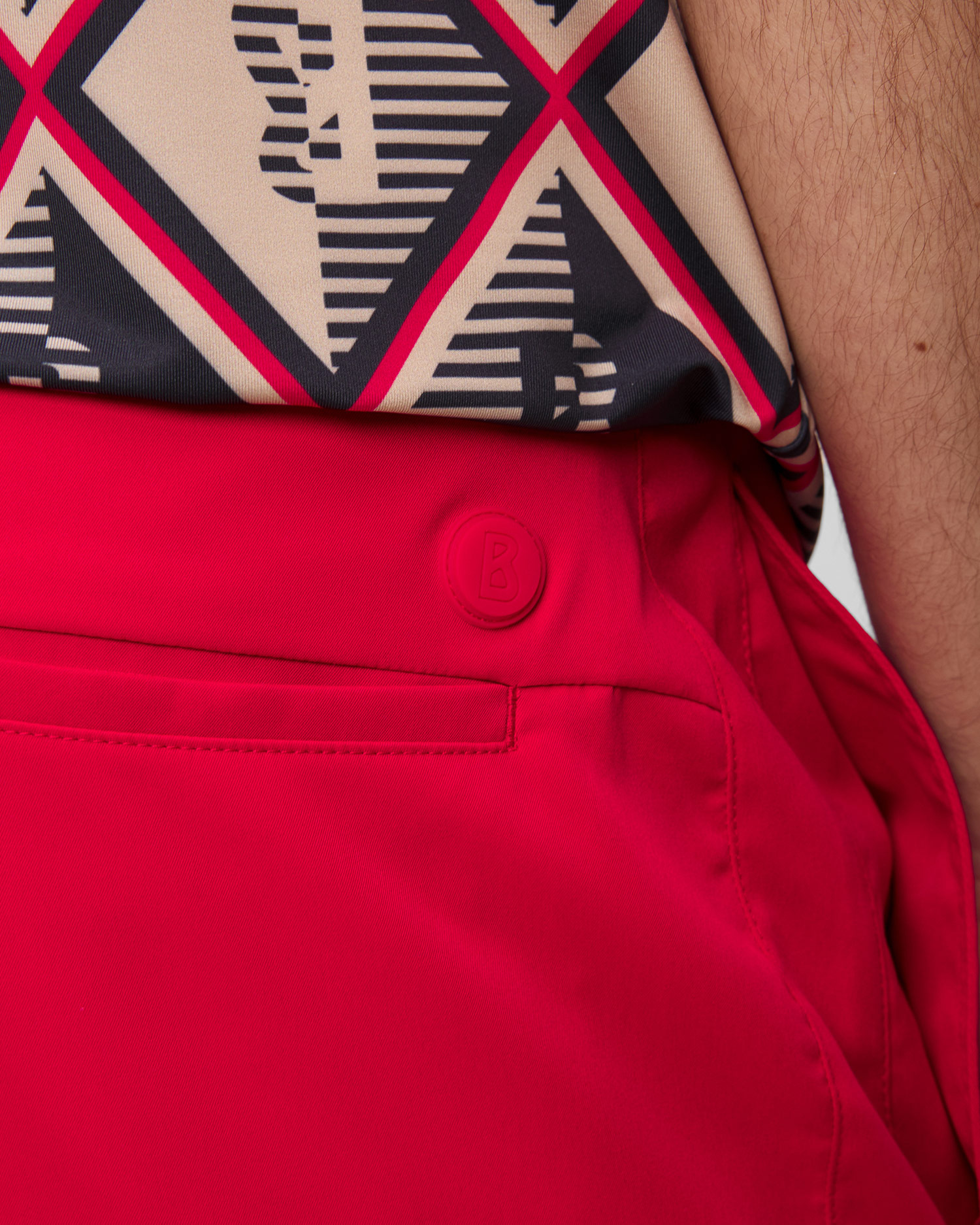 Short rouge pour hommes BOGNER Gordone 