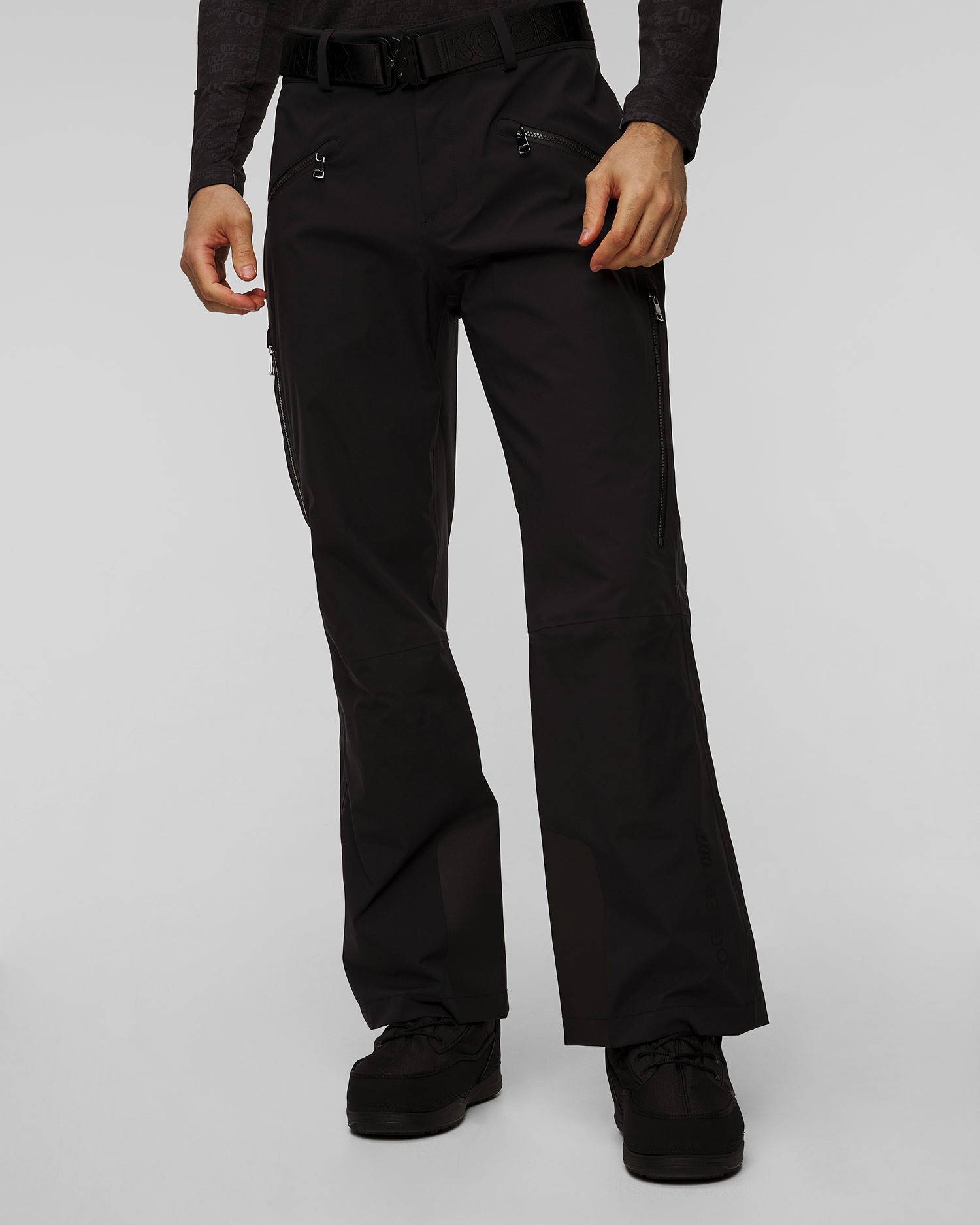 Pantaloni neri da sci da uomo BOGNER Bond1-T