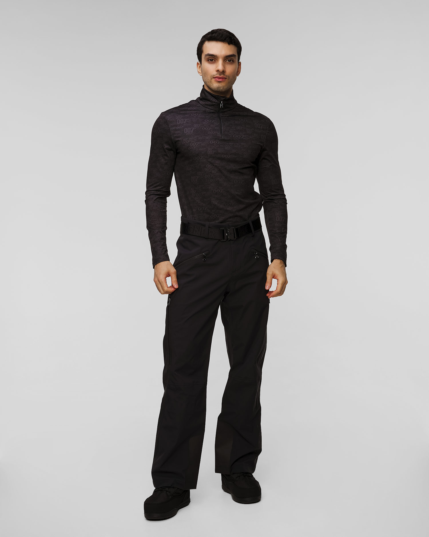 Pantaloni neri da sci da uomo BOGNER Bond1-T