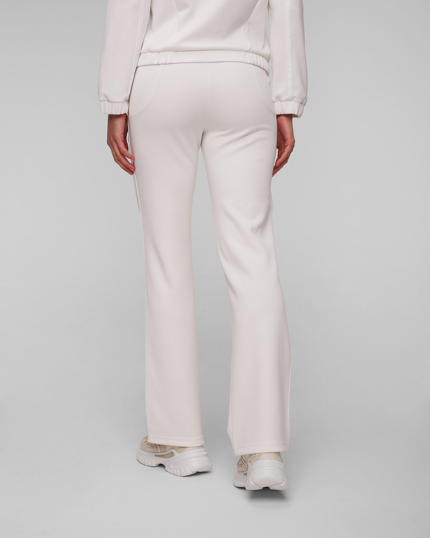 Pantalon blanc pour femmes BOGNER Linna