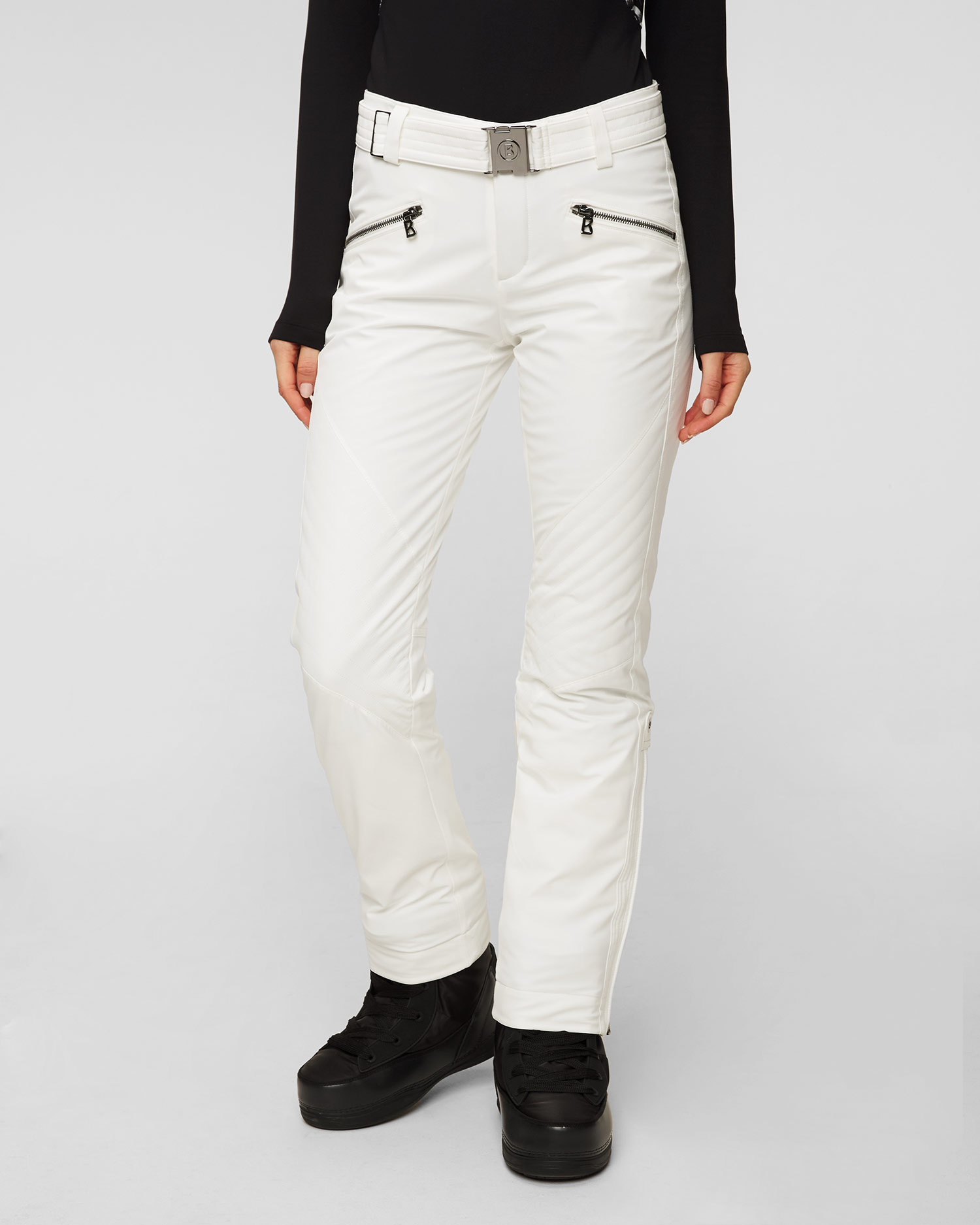 Pantaloni de schi pentru femei BOGNER Fraenzi - alb