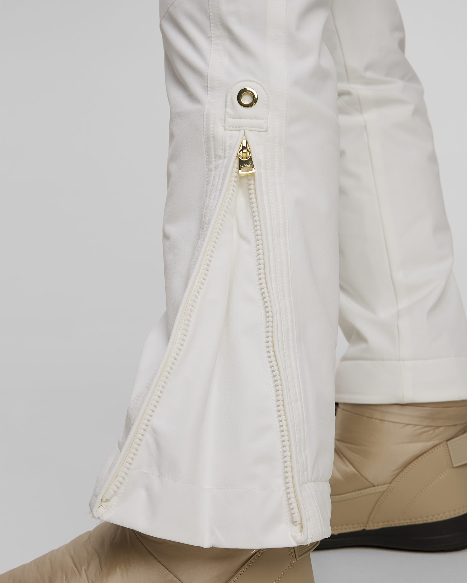 Białe spodnie narciarskie damskie BOGNER Fraenzi1