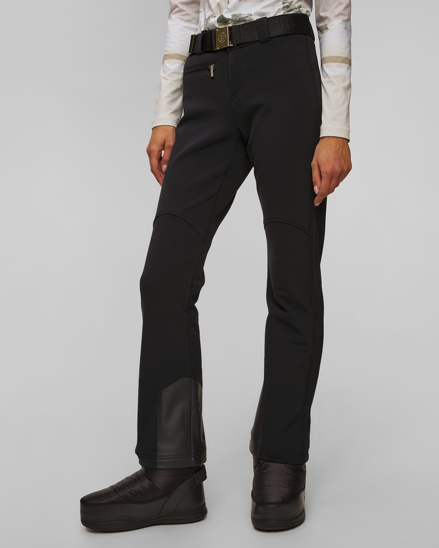 Pantaloni neri da sci da donna BOGNER Madei1
