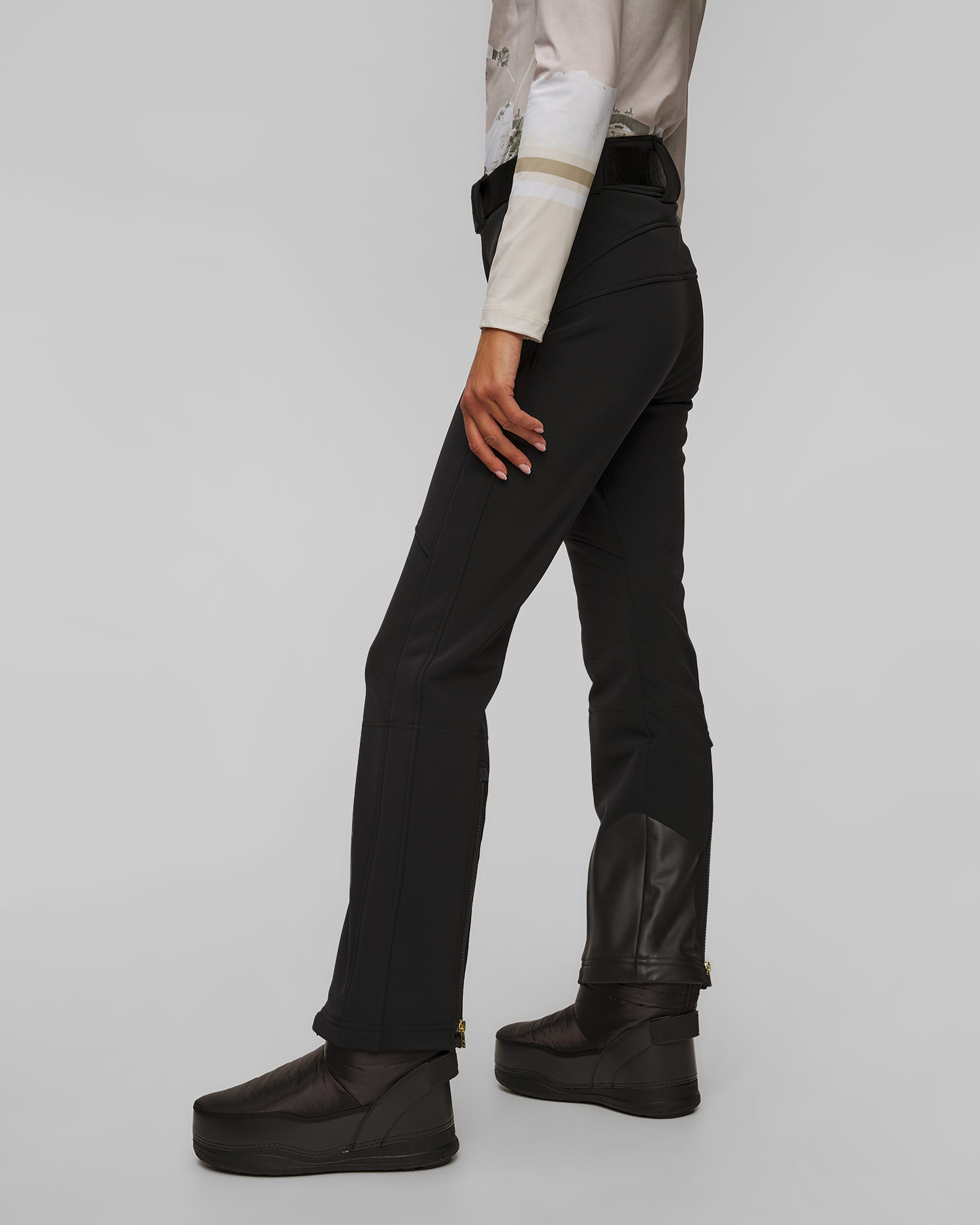 Pantaloni negri de schi pentru femei BOGNER Madei1