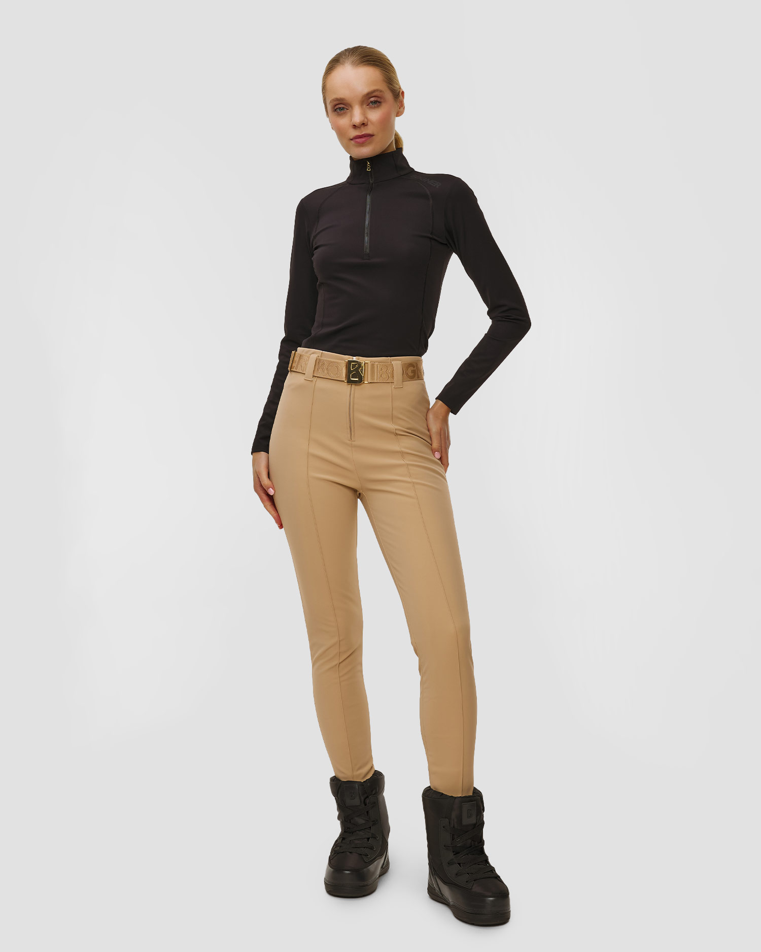 Women's stirrup softshell trousers BOGNER Eirin2