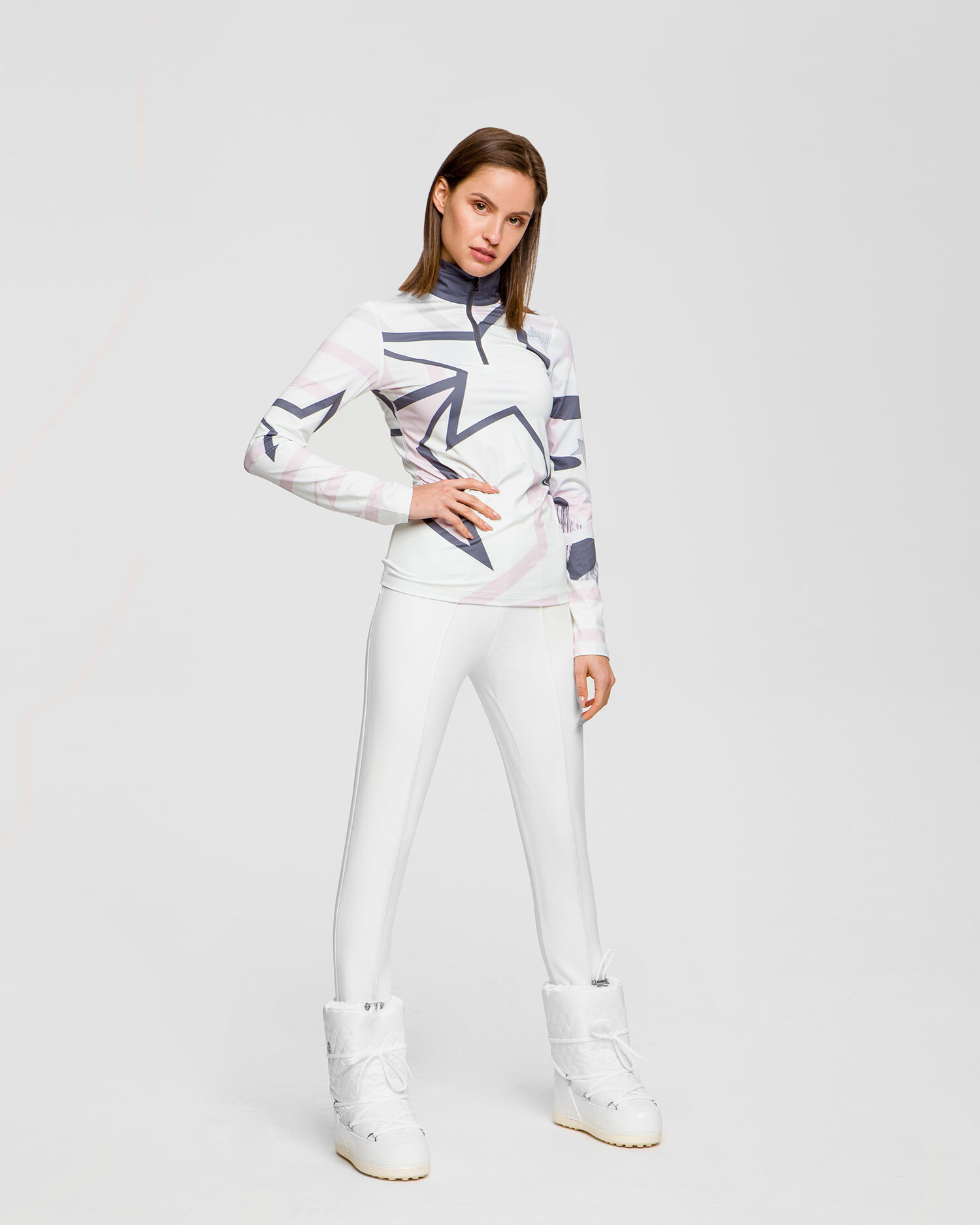 Białe spodnie BOGNER Elaine