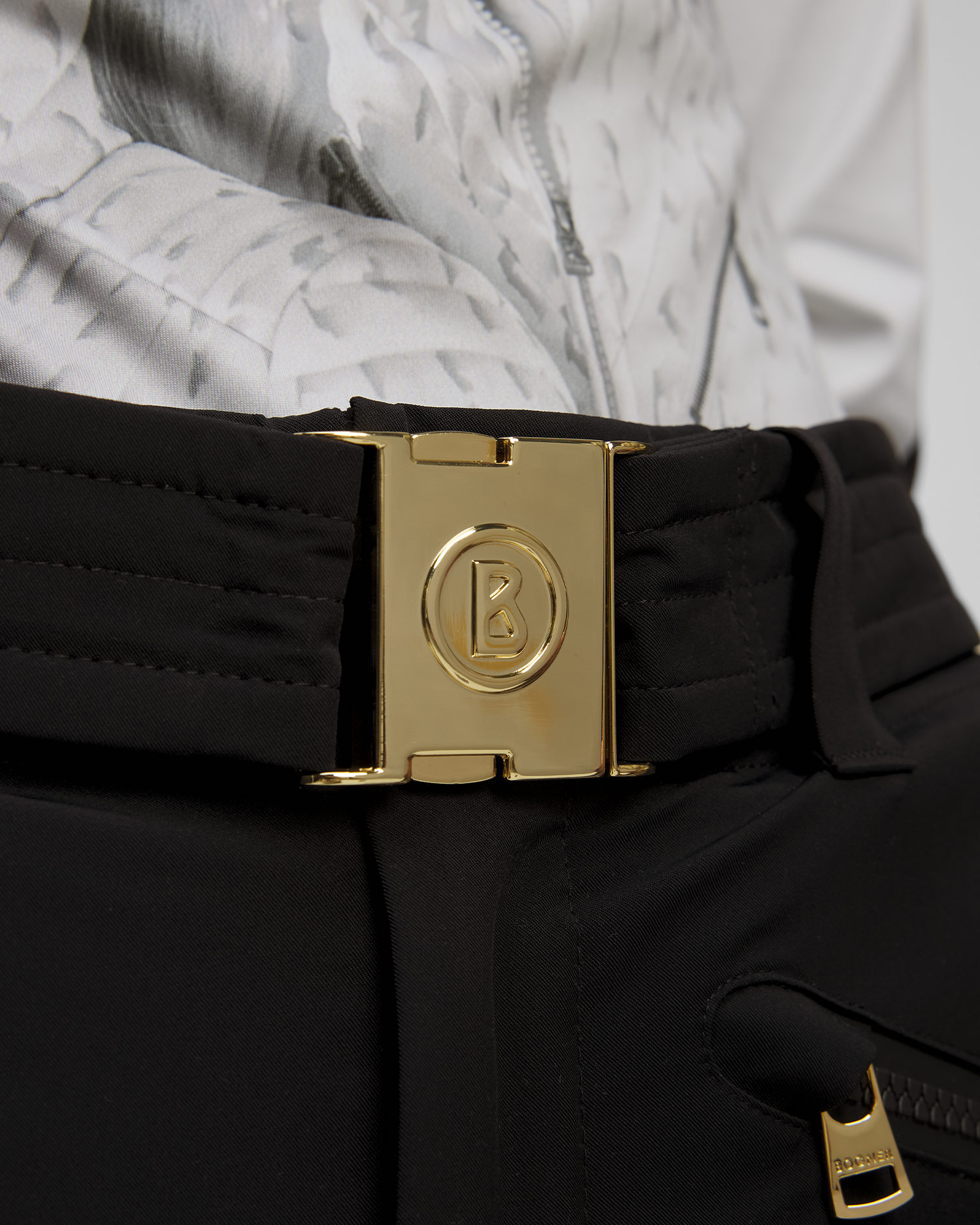 Pantaloni neri da sci da donna BOGNER Ilka