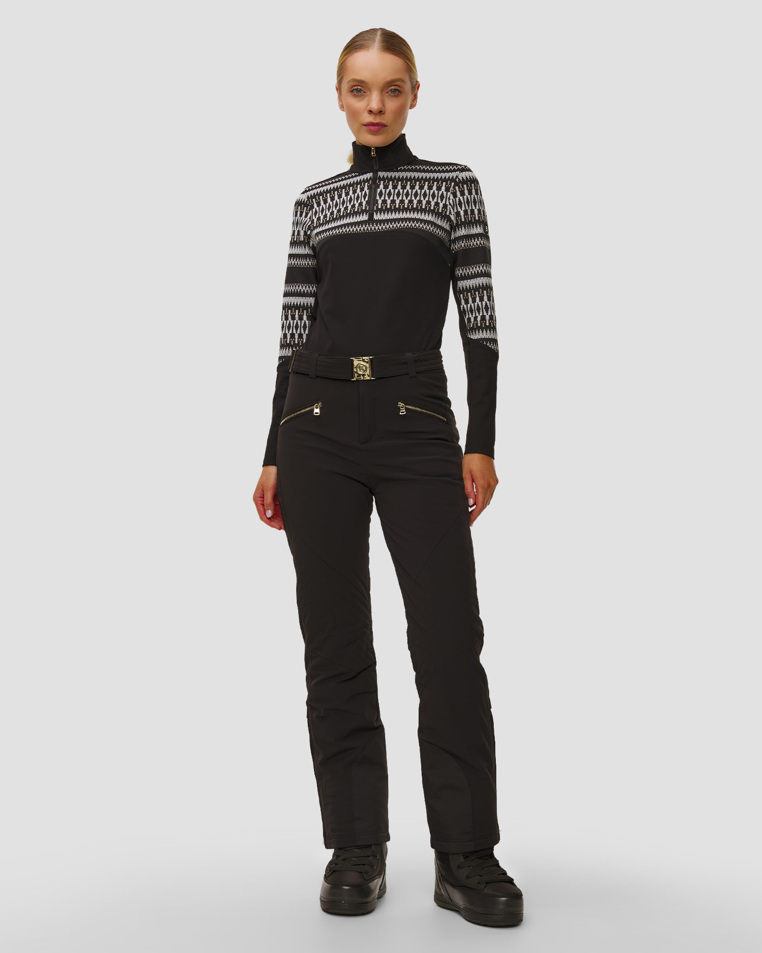 Dámské kalhoty BOGNER Franzi-T v Černé Barvě