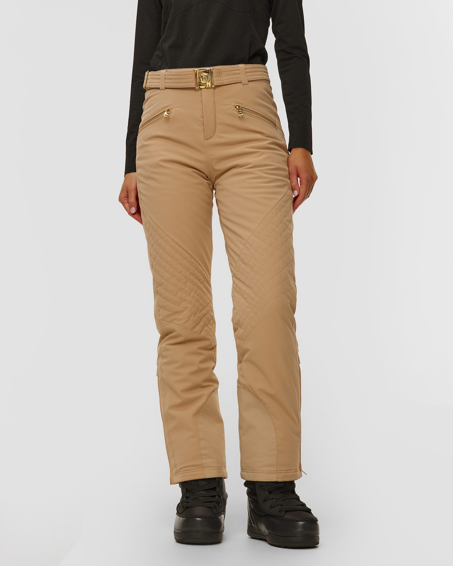 Dámské lyžařské kalhoty BOGNER Franzi-T v hnědé barvě