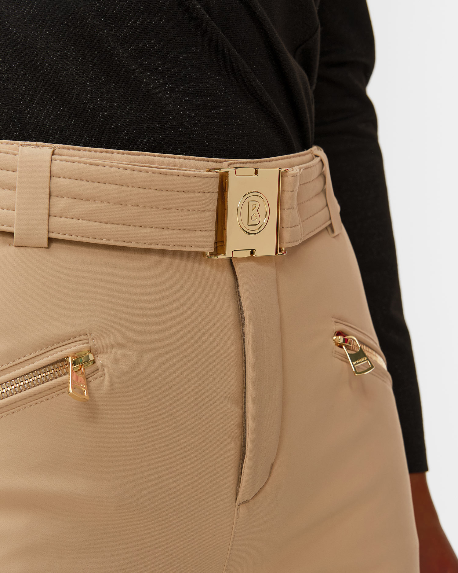 Dámské lyžařské kalhoty BOGNER Franzi-T v hnědé barvě