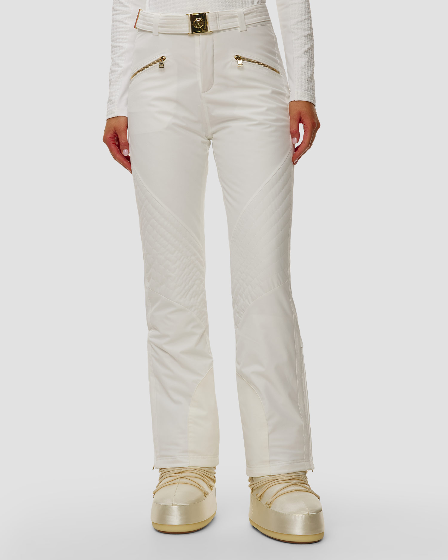 Dámské bílé lyžařské kalhoty BOGNER Franzi-T