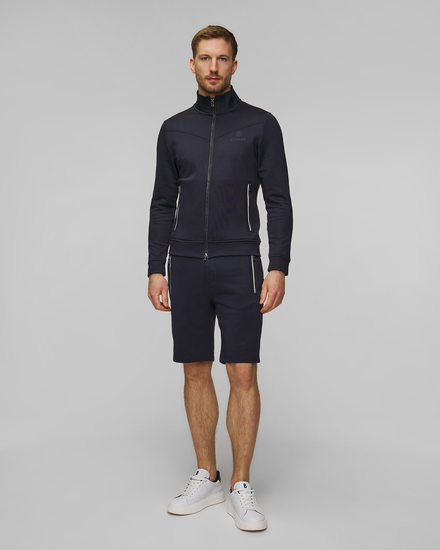 BOGNER Loys Herrenshorts in Marineblau