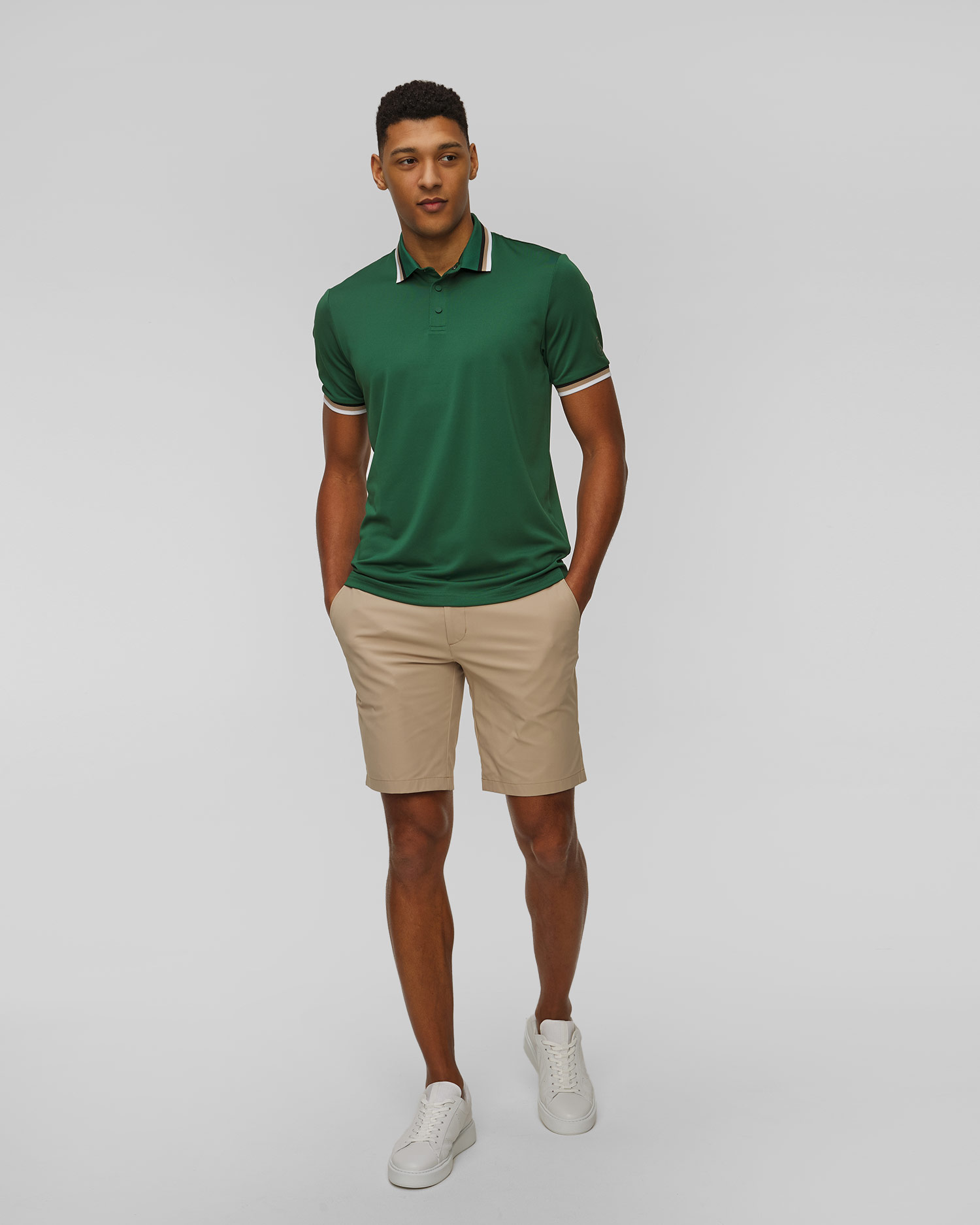 Men's beige shorts BOGNER Gordie