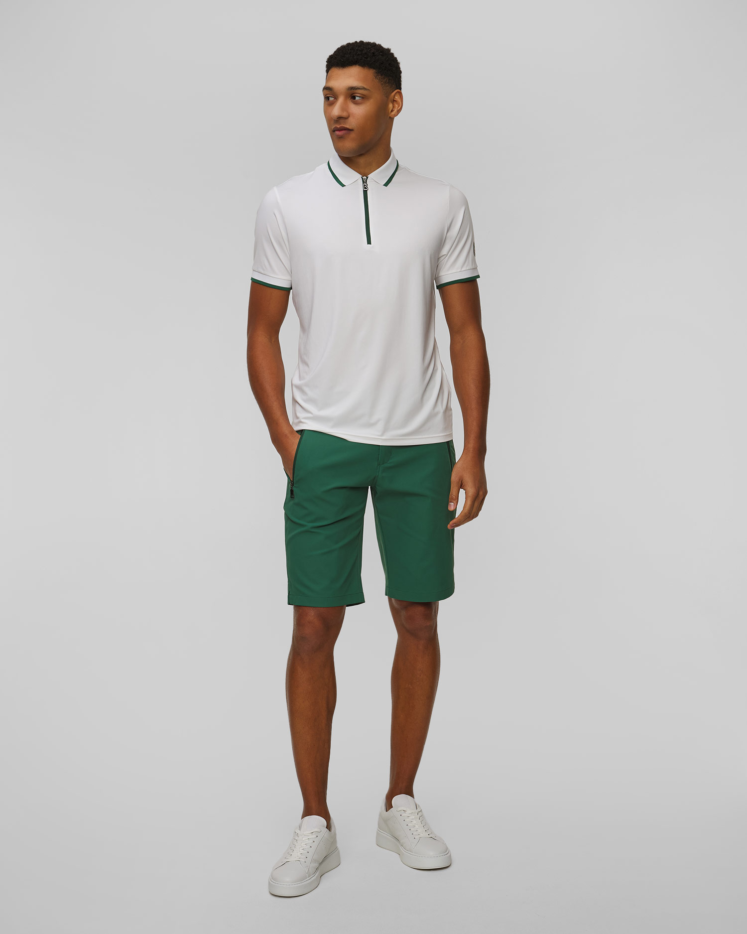 Men's green shorts BOGNER Goswin