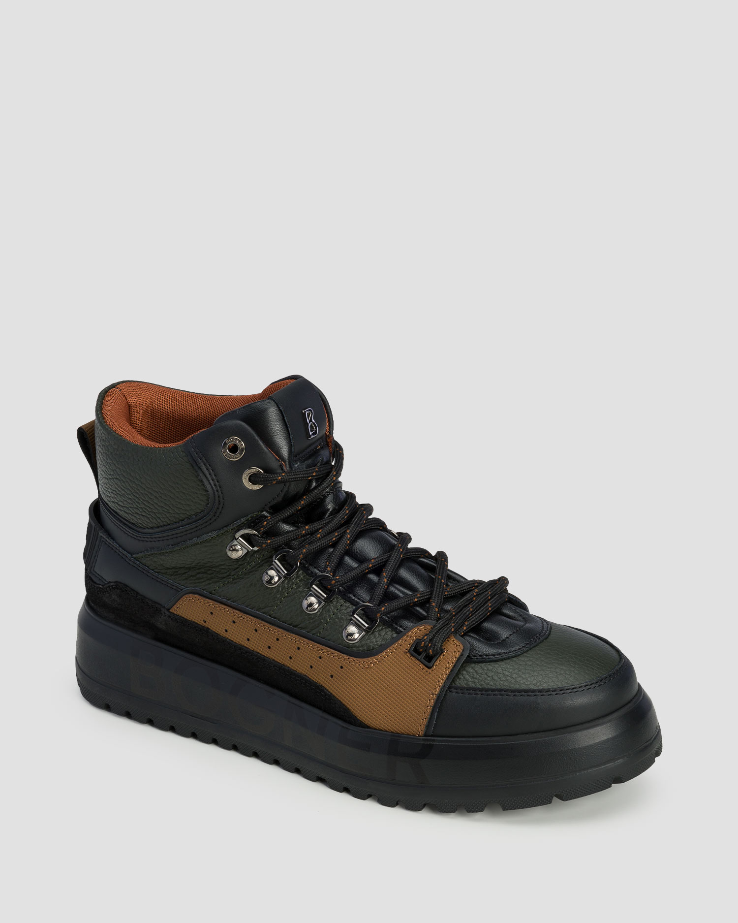 Skórzane buty zimowe męskie BOGNER Antwerp M7A