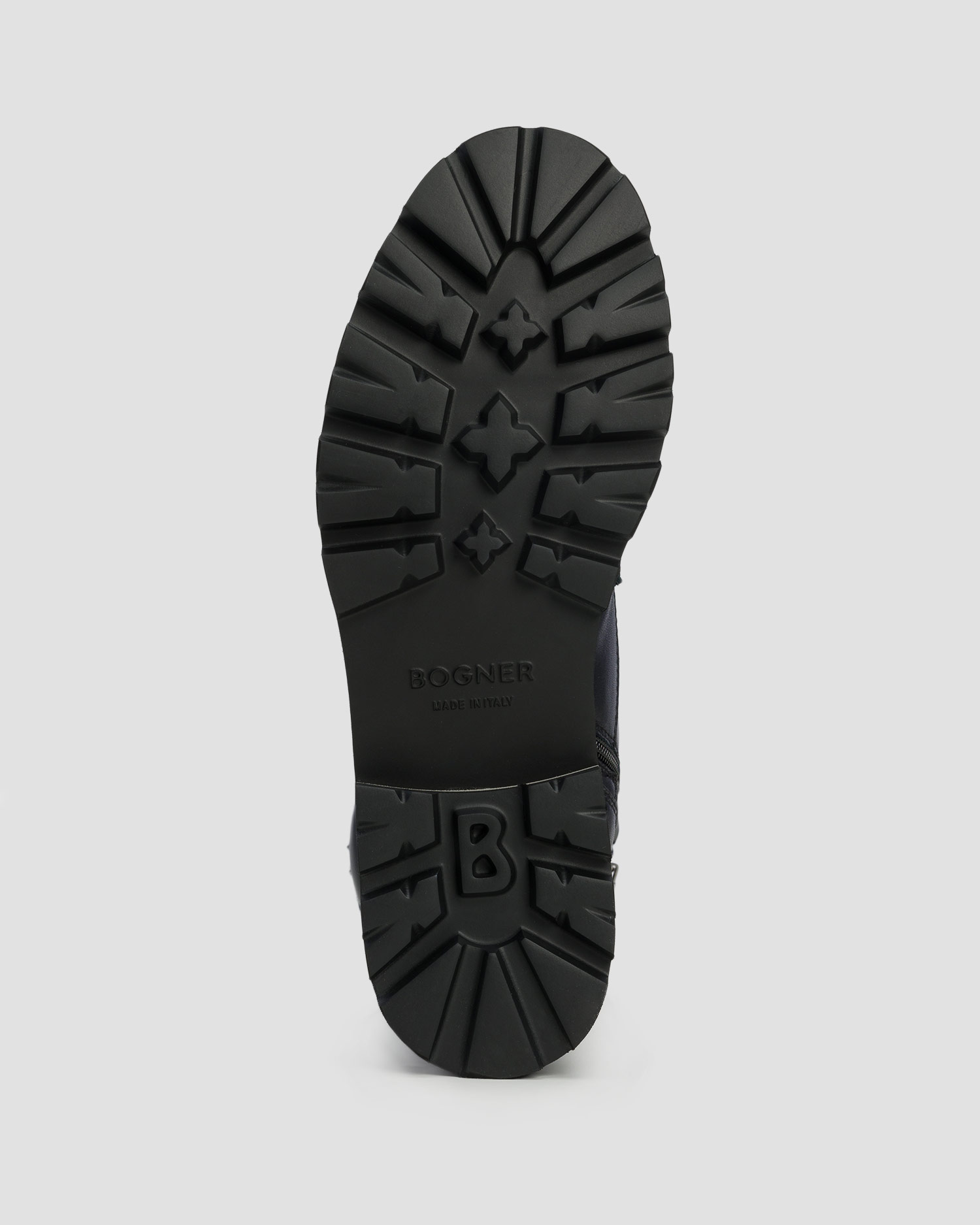 Wysokie buty zimowe męskie BOGNER Courchevel 22 A czarne