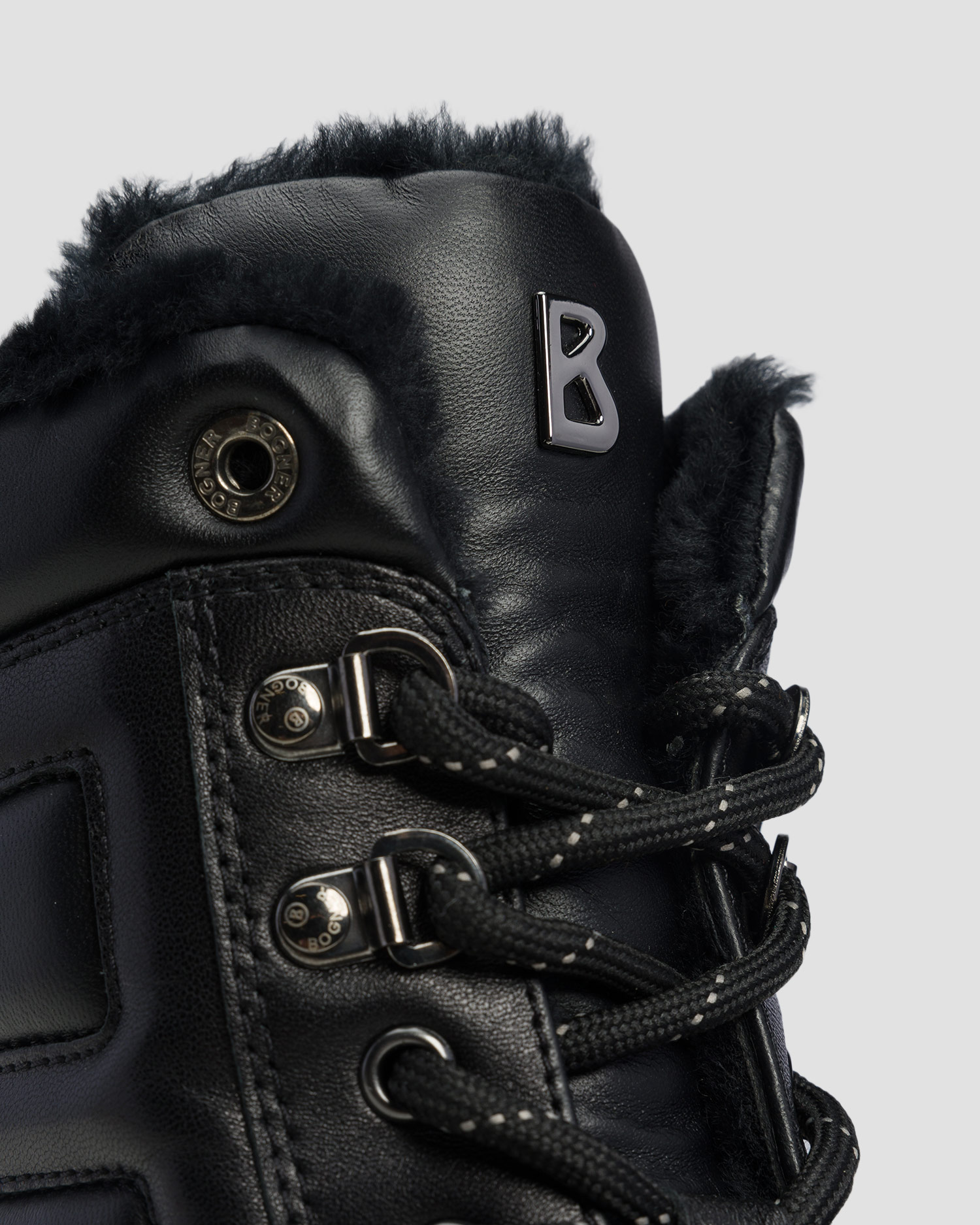 BOGNER Courchevel 22 A Hohe Winterstiefel für Herren in Schwarz