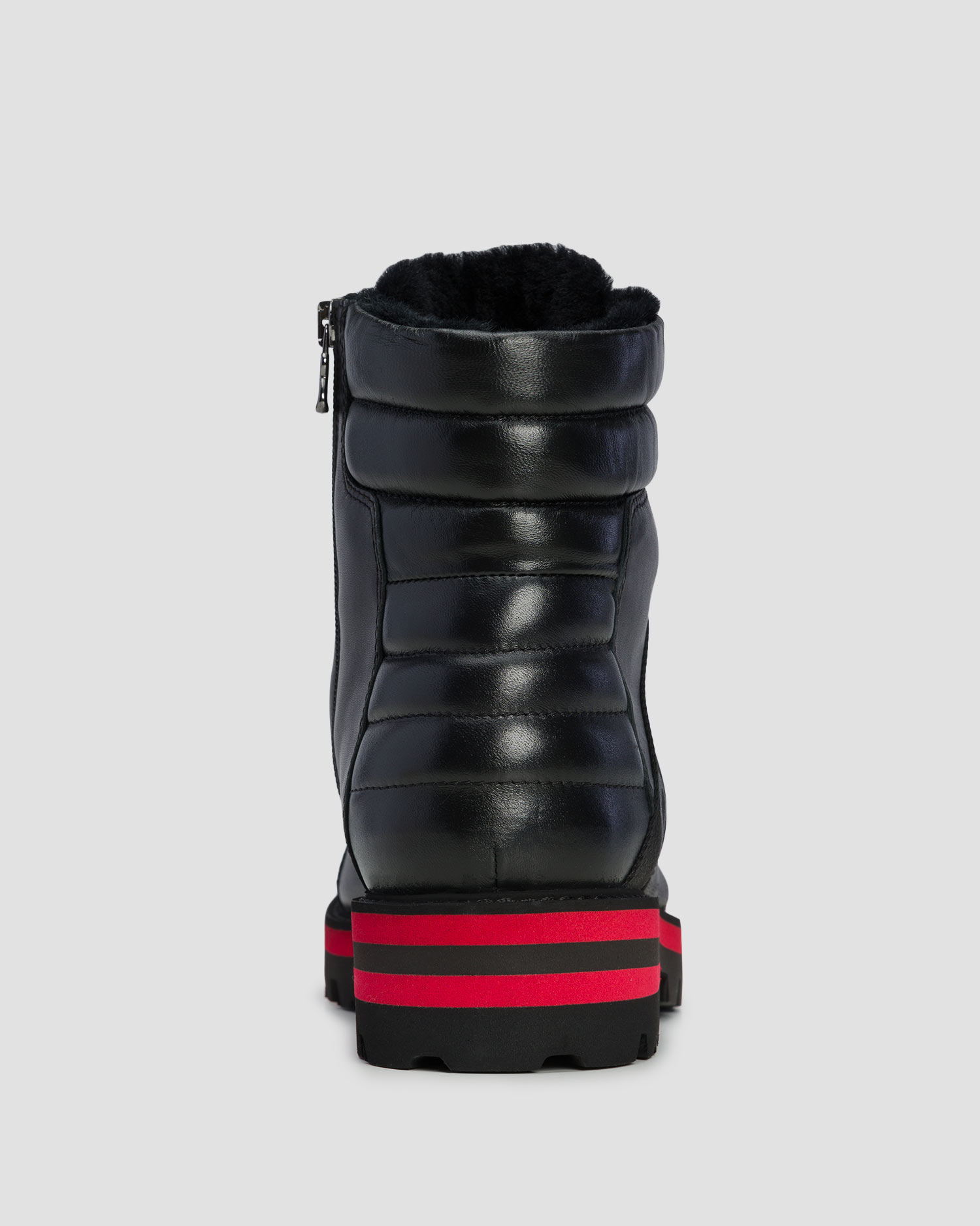BOGNER Courchevel 24A Winterstiefel aus Leder für Herren in Schwarz
