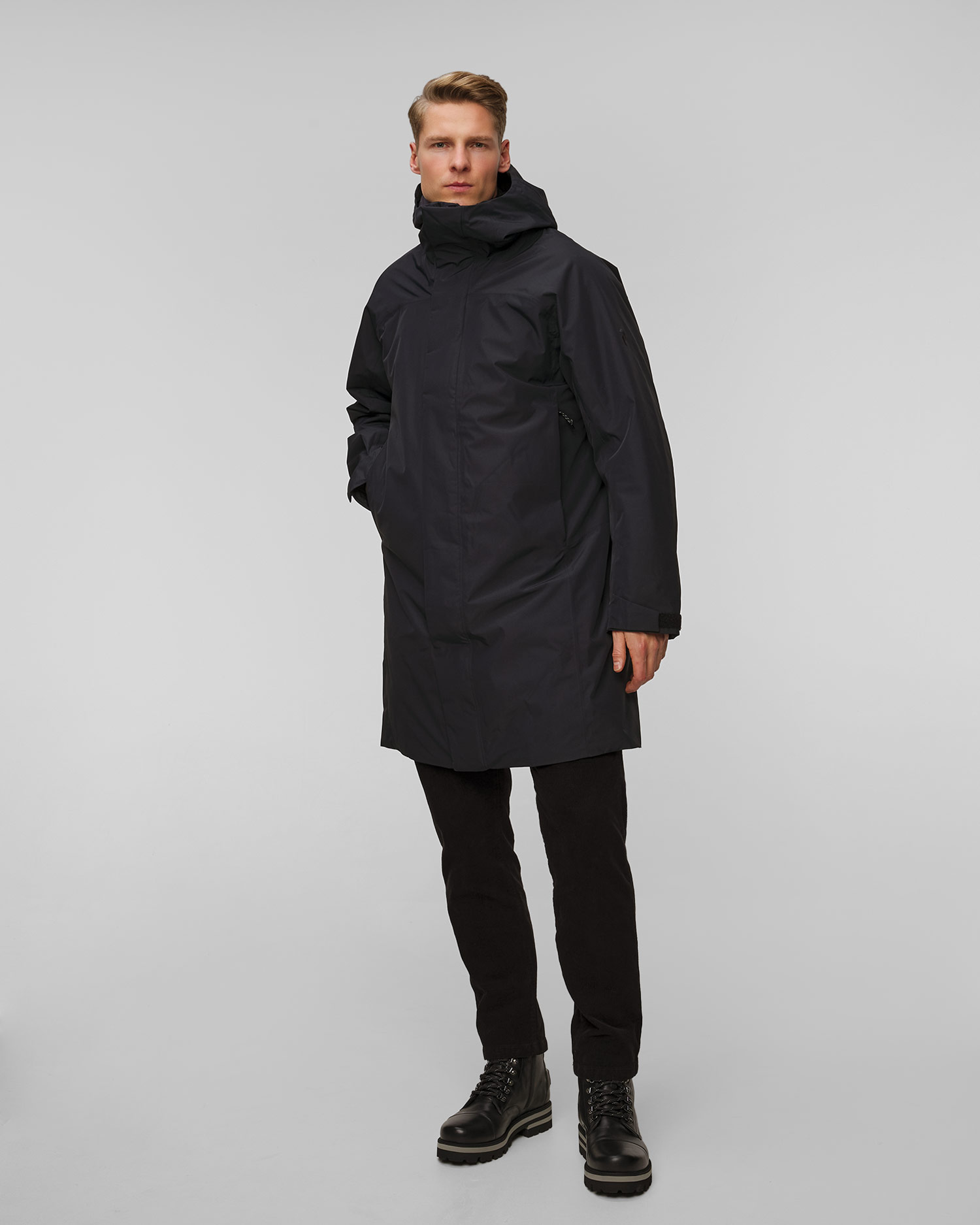 BOGNER Courchevel 25 A Leder-Winterstiefel für Herren in Schwarz