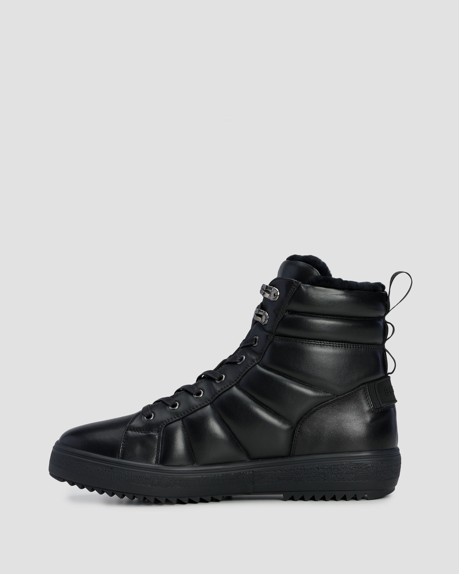 BOGNER Anchorage S 12 B Leder-Schneestiefel mit Spikes