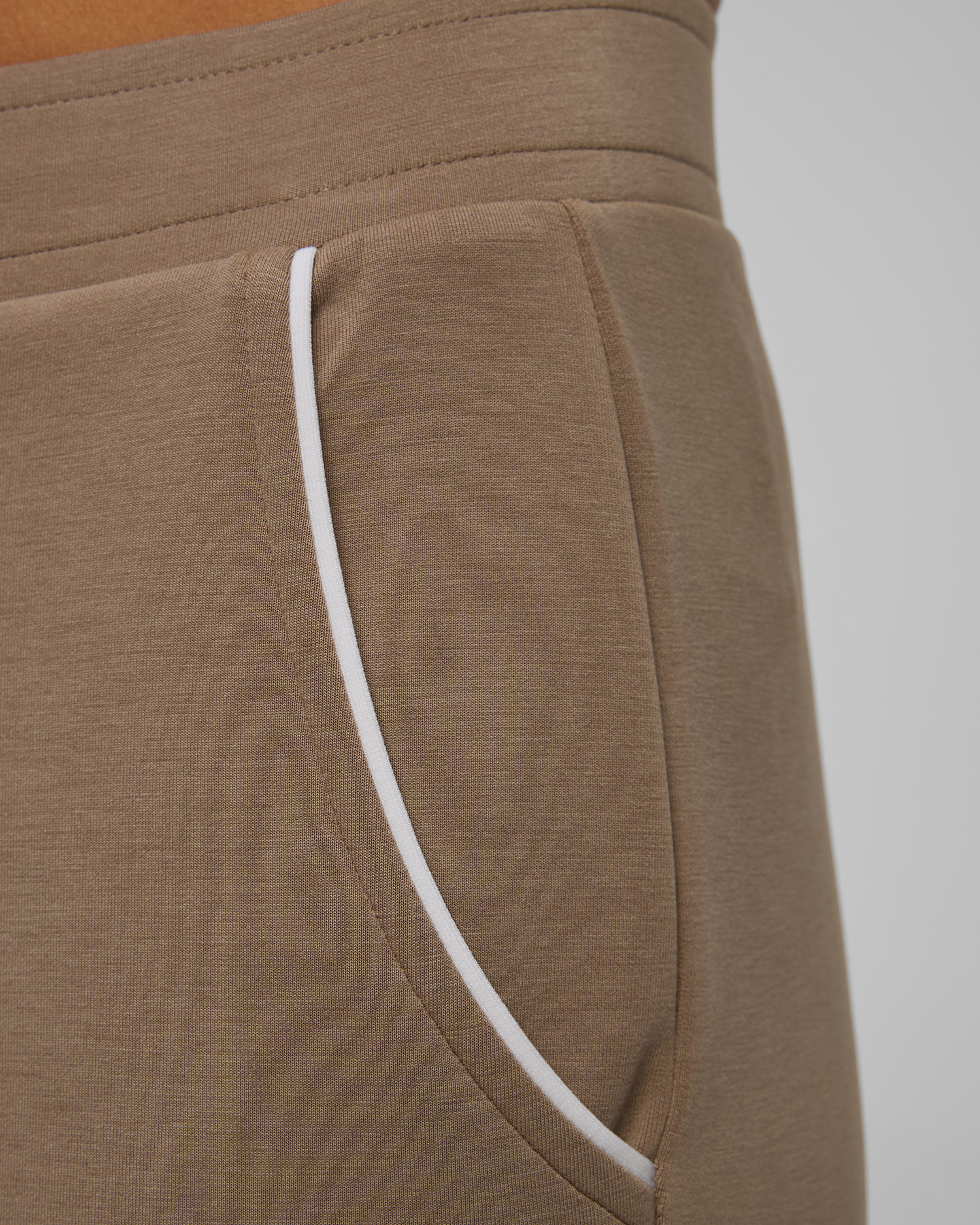 Pantalon de survêtement marron avec modal pour femmes BOGNER Lenia