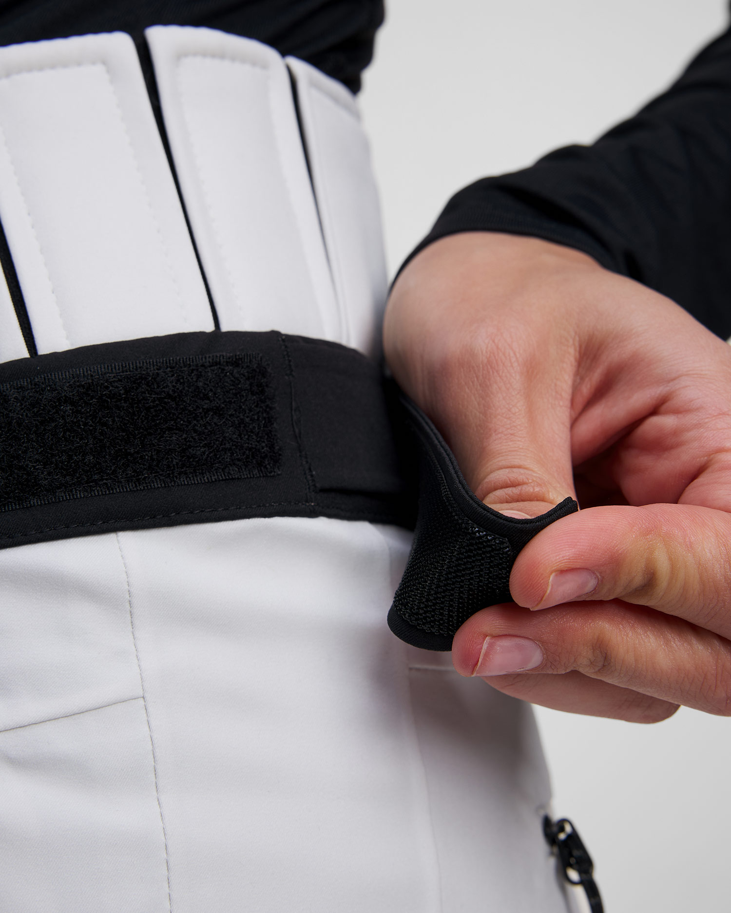 Pantaloni albi de schi pentru femei BOGNER FIRE+ICE Borja3-T