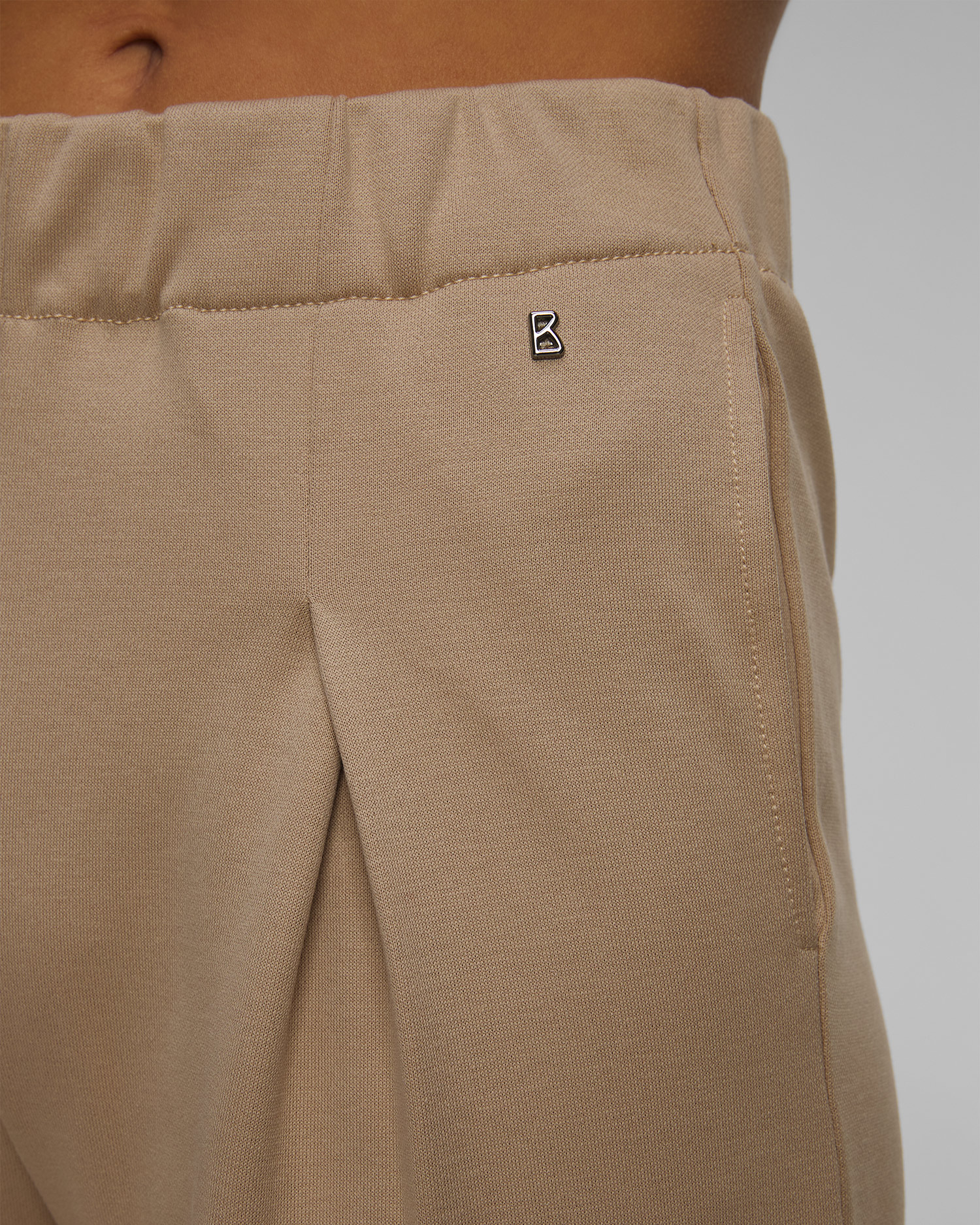 Pantaloni palazzo maro pentru femei BOGNER Gella-1