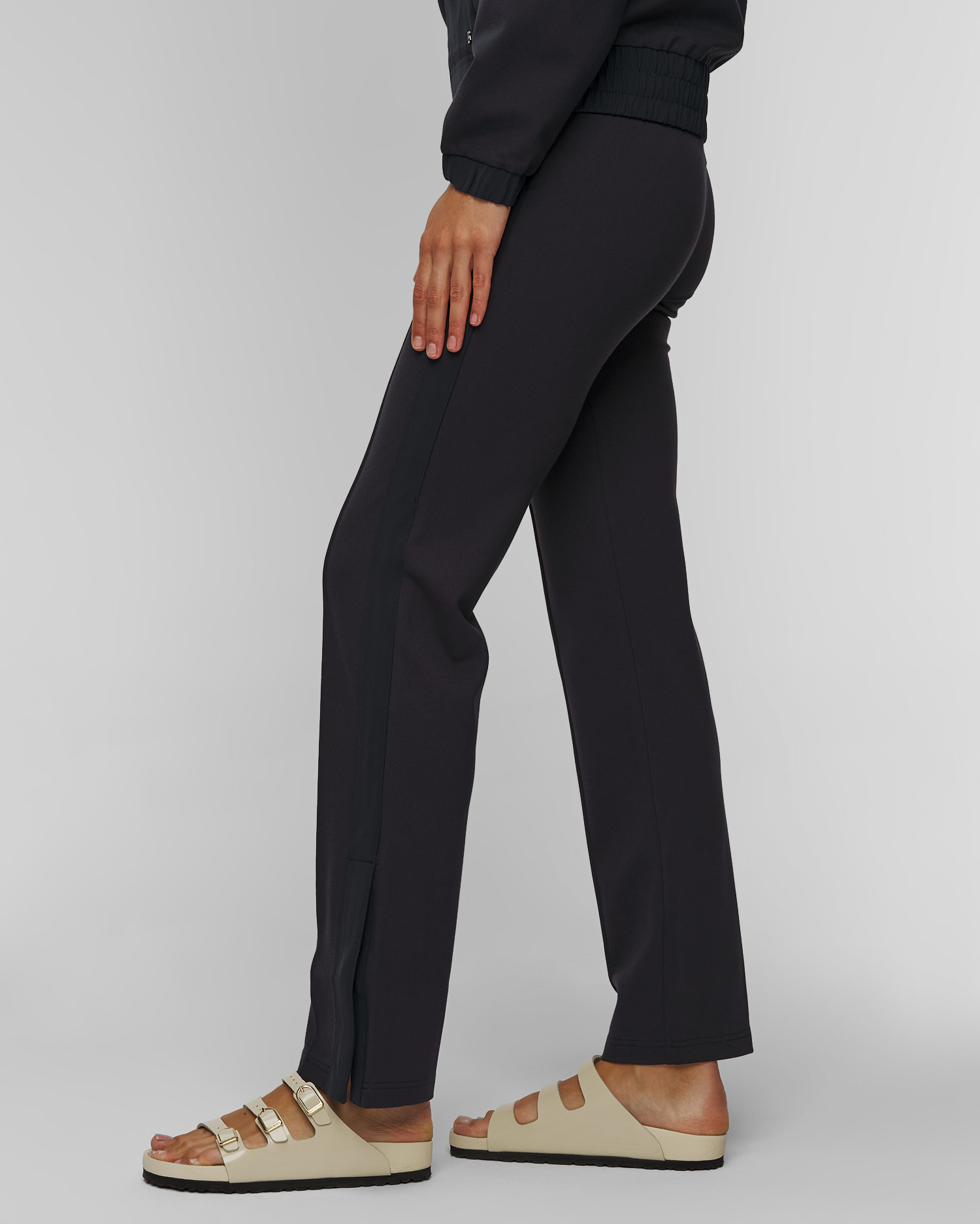 Dámske tmavomodré nohavice z viskózy BOGNER Alley