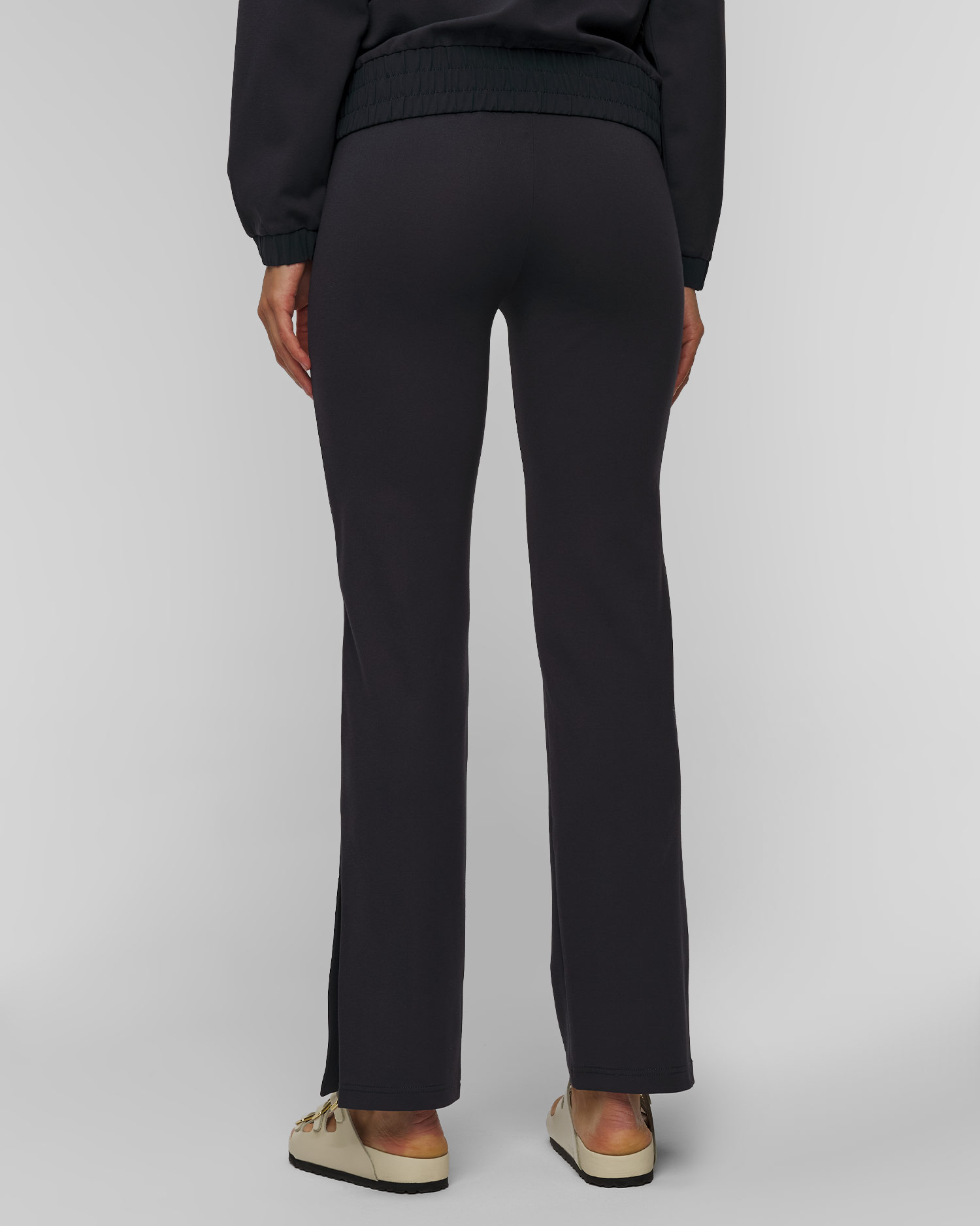 Dámske tmavomodré nohavice z viskózy BOGNER Alley