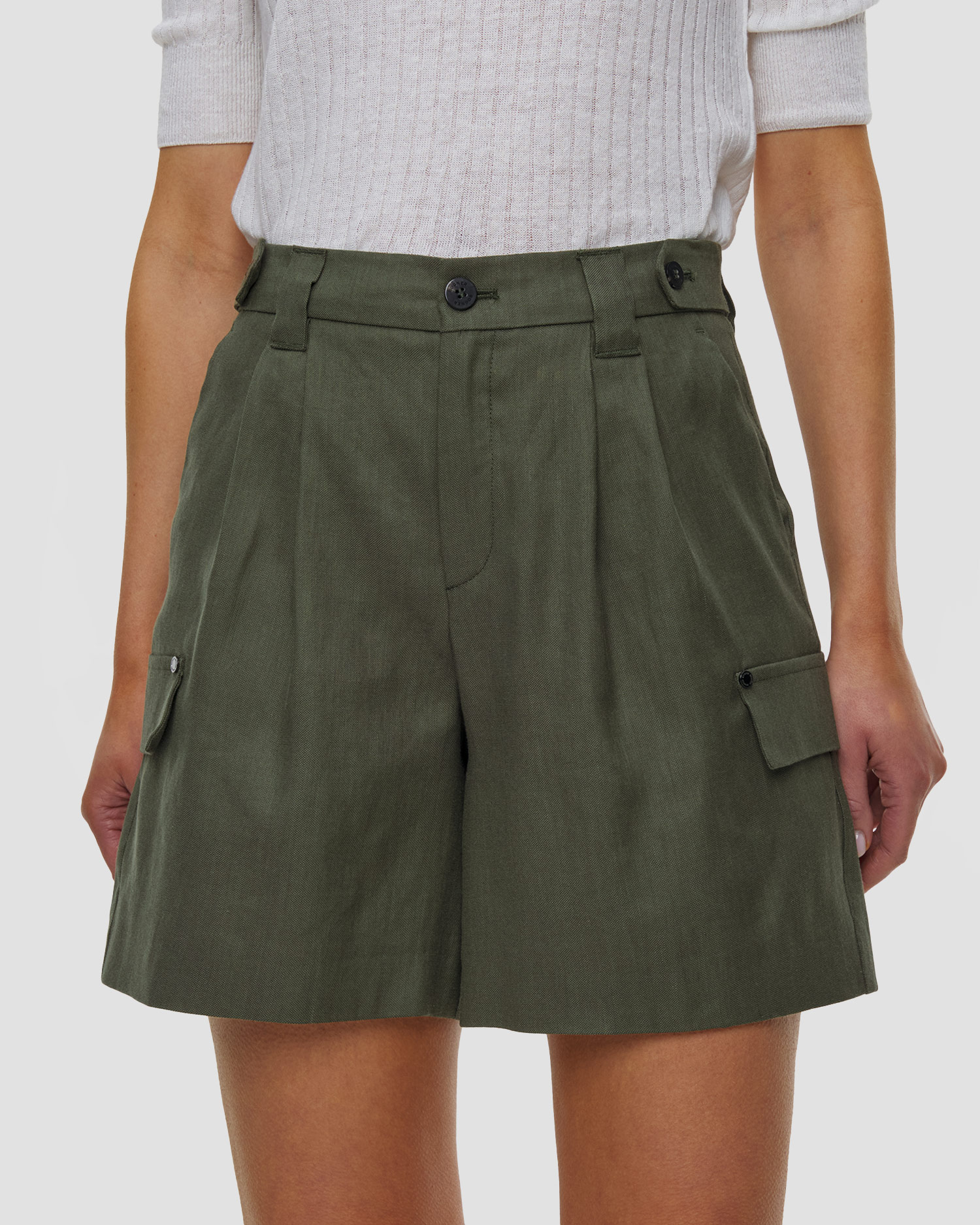 Shorts in lino da donna BOGNER HANNY