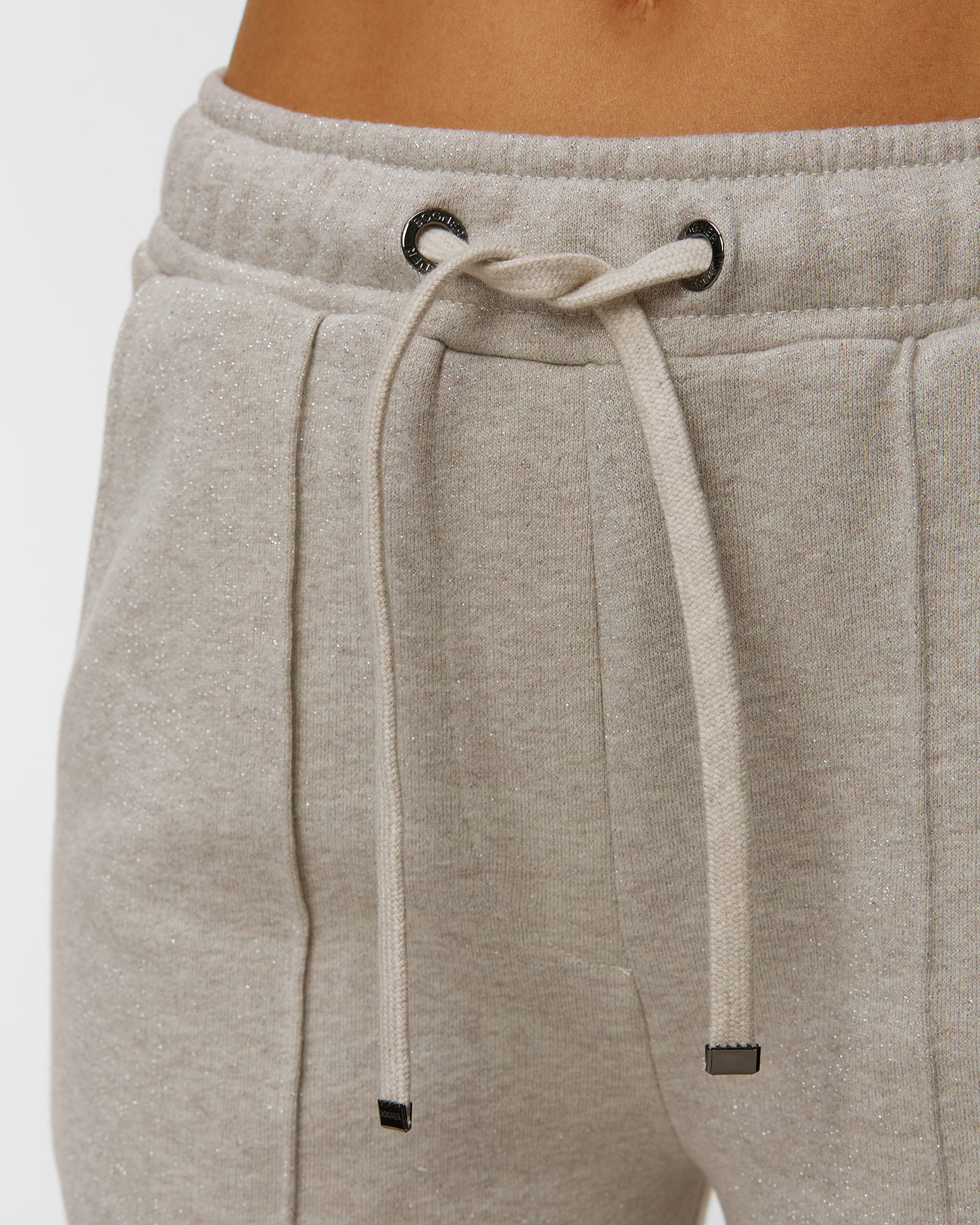 Women's grey trousers with lurex BOGNER Toto 1