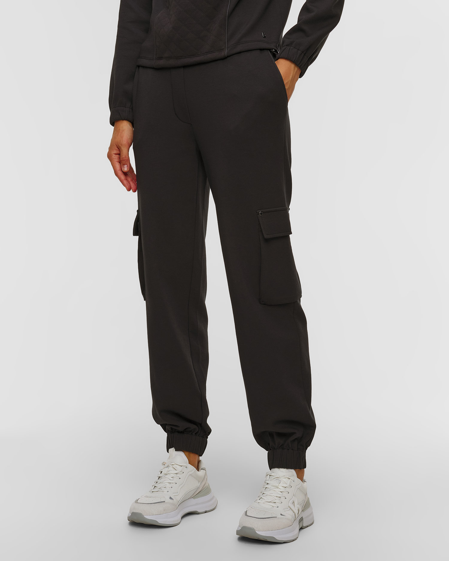 Pantaloni neri con modal da donna BOGNER Marou-2