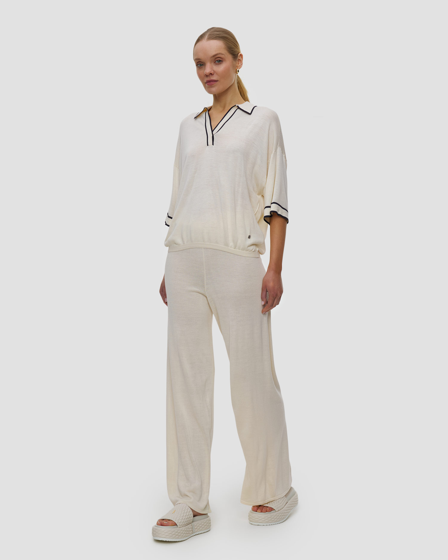 Pantalon en soie pour femmes BOGNER Paula