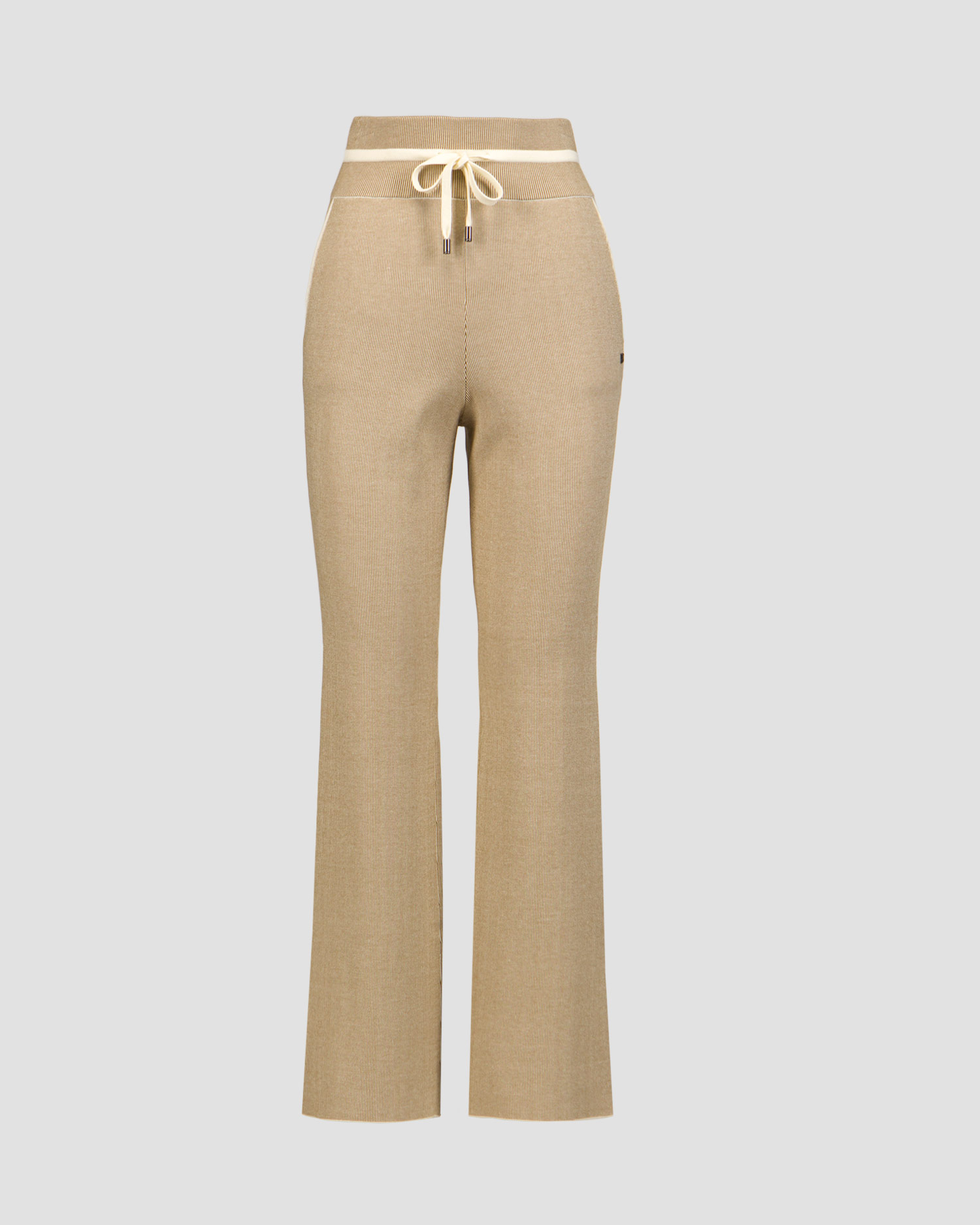 Pantalon en viscose beige pour femmes BOGNER Manon