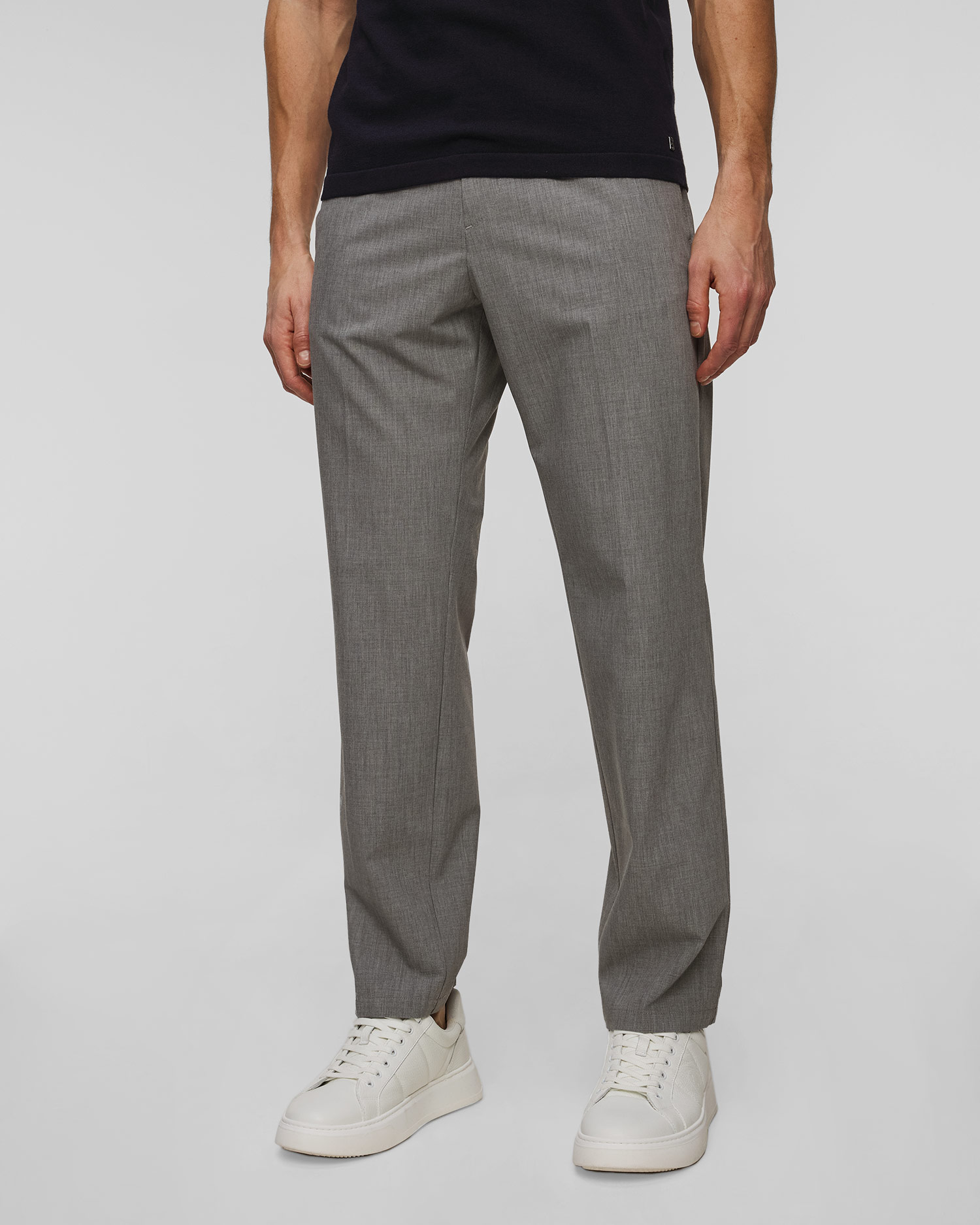 Šedé pánské kalhoty BOGNER Marcus