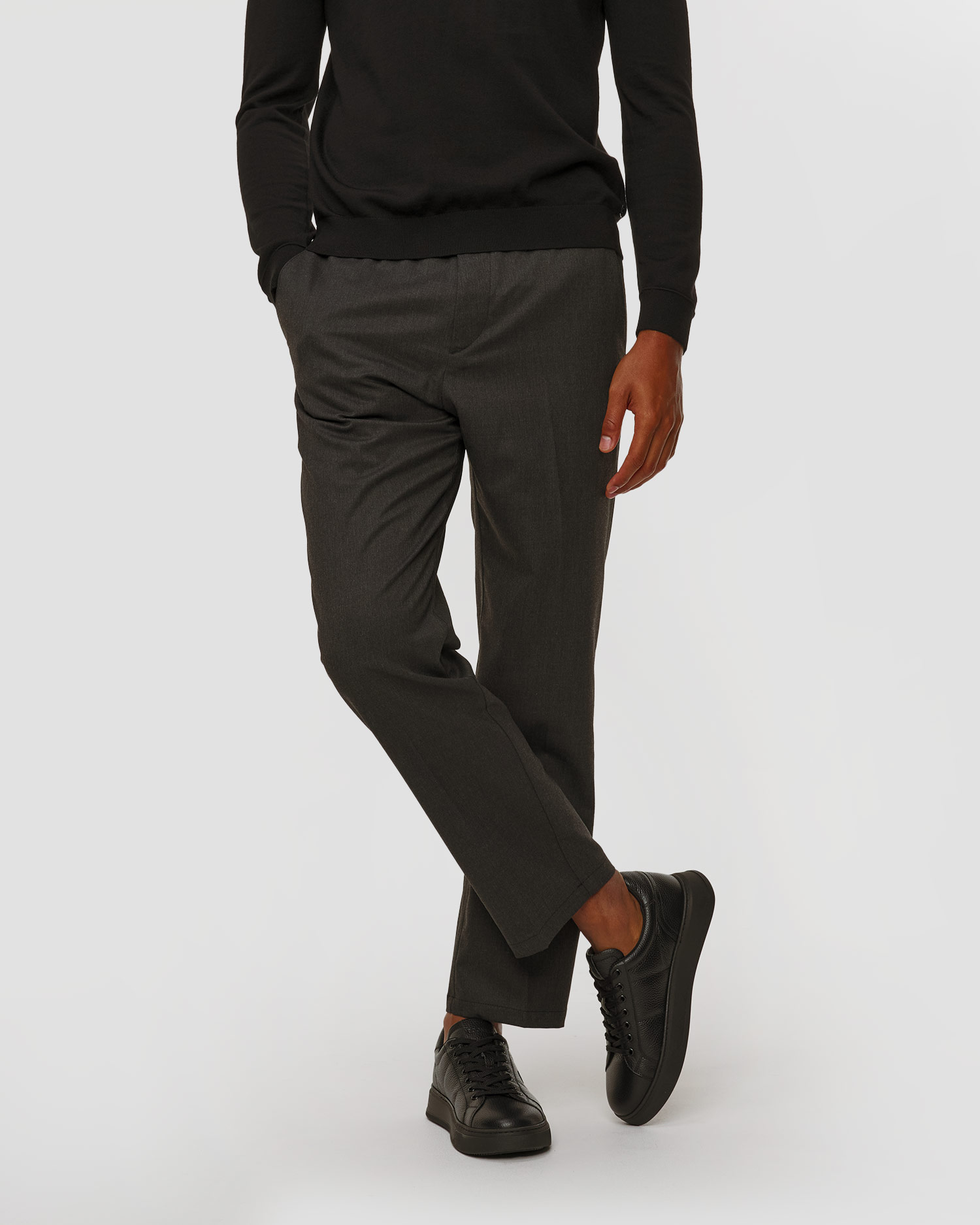 Pantalon avec laine gris pour hommes BOGNER Marcus