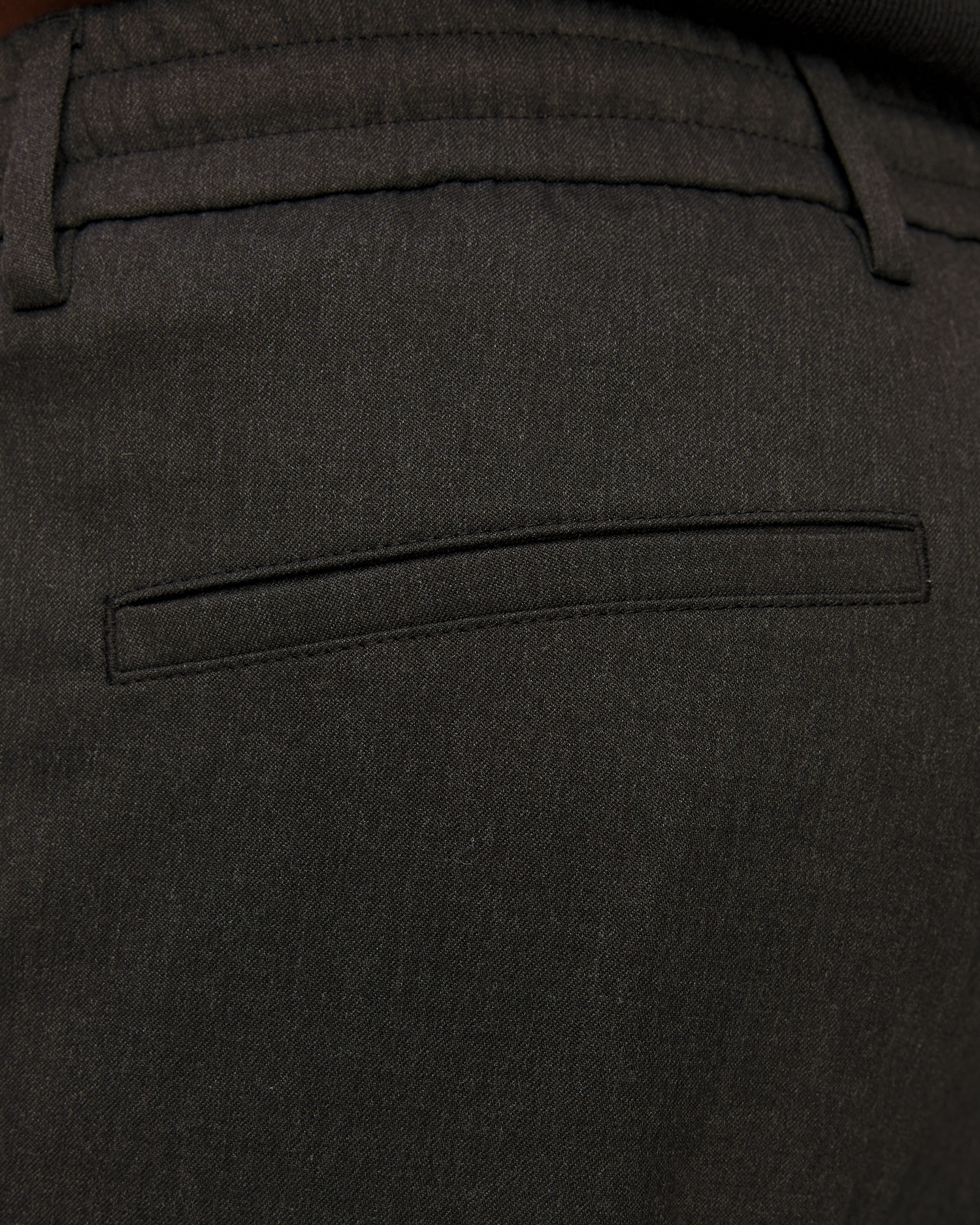 Pánske sivé vlnené nohavice BOGNER Marcus