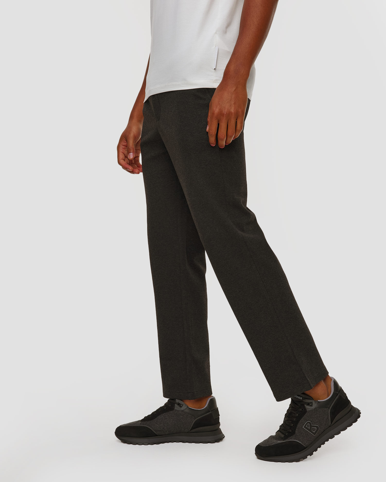 Pánske sivé nohavice BOGNER Marcus-2