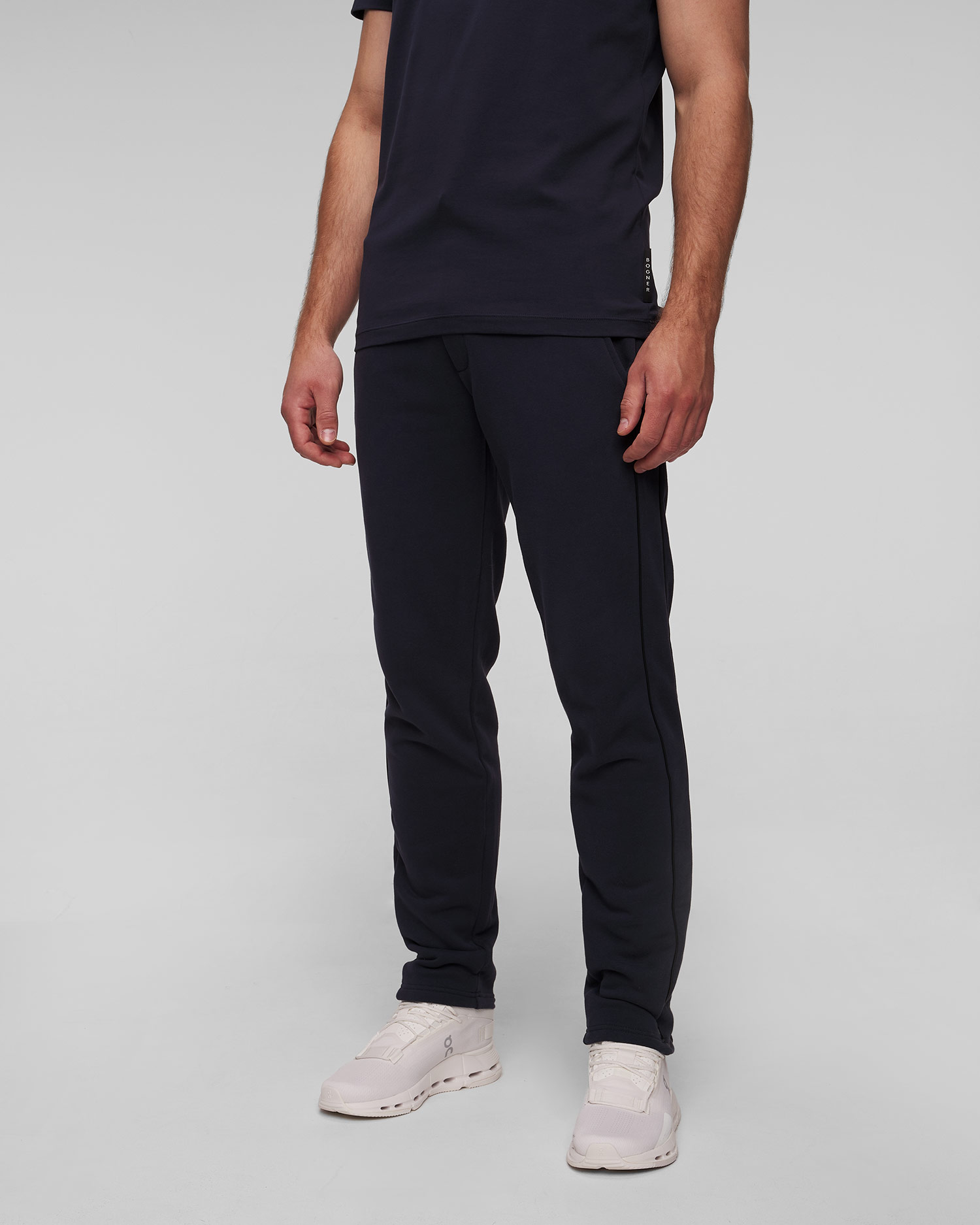 Pantalon bleu marine pour hommes BOGNER Cruz-1