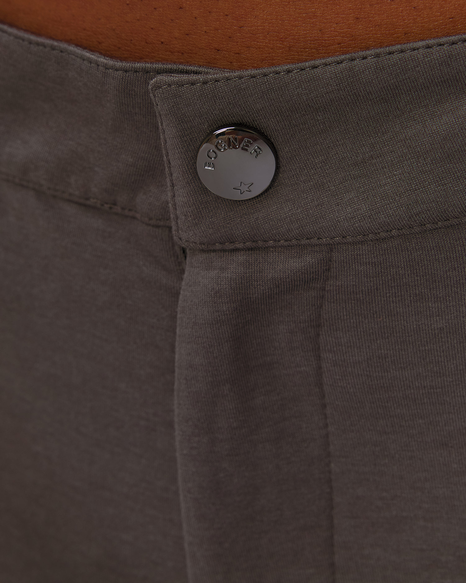 Pánske sivé nohavice BOGNER Riley