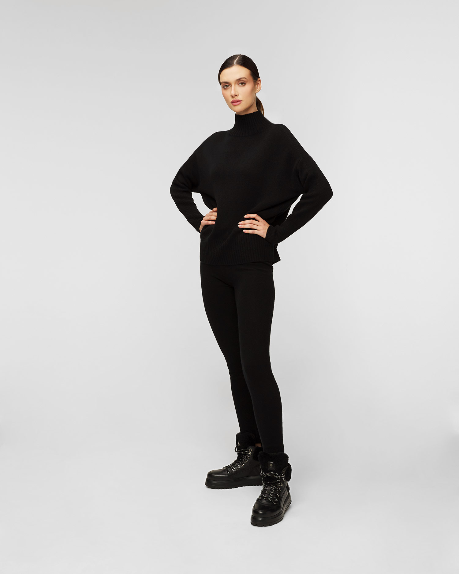 Women's winter boots Bogner Antwerp L 11 A Black