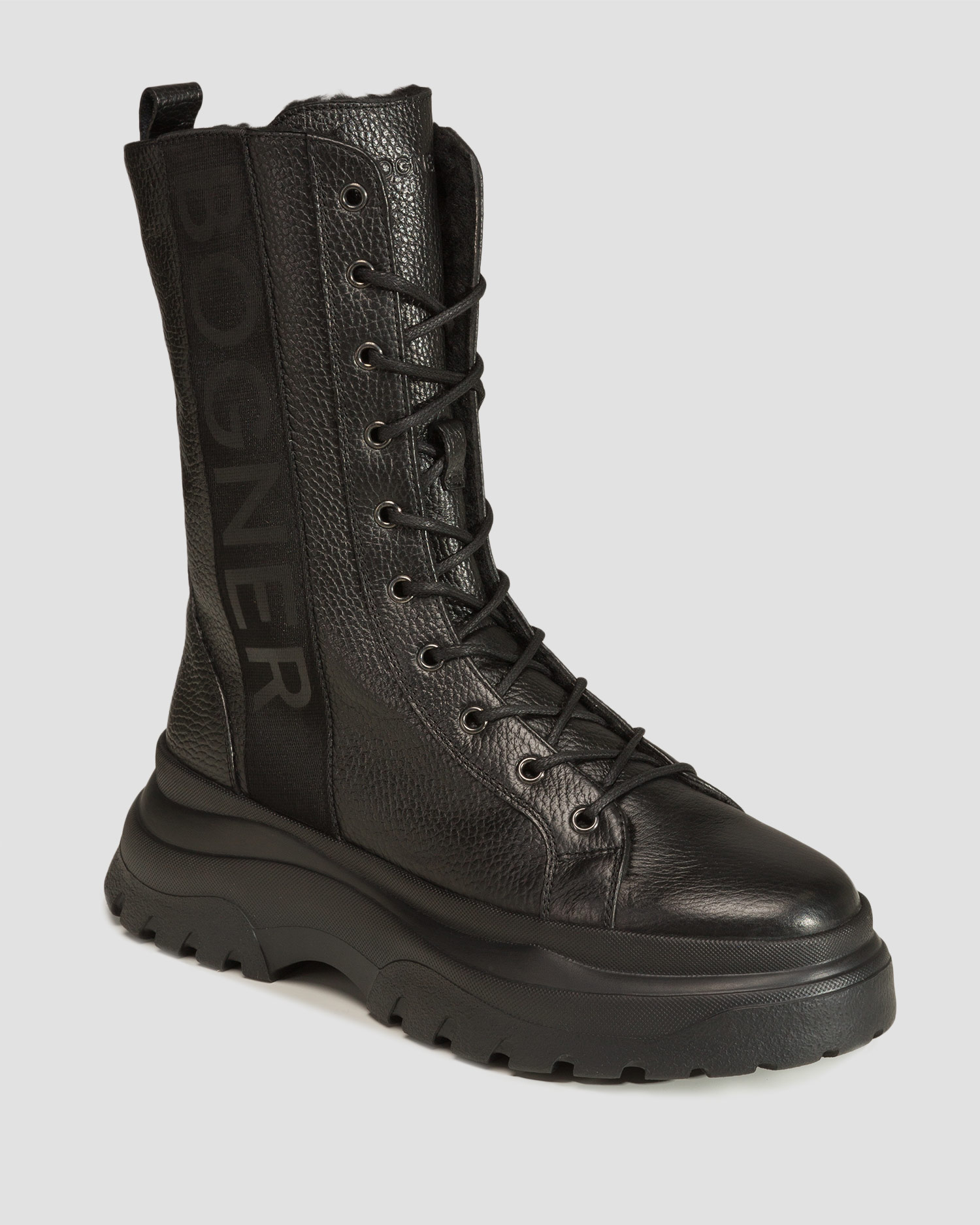 Bottes d'hiver hautes pour femmes Bogner Banff 14 Noir 22342373-1 |  S'portofino