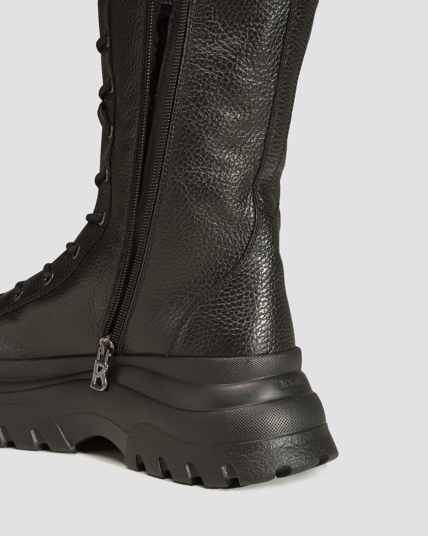 Wysokie buty zimowe damskie Bogner Banff 14 Czarne