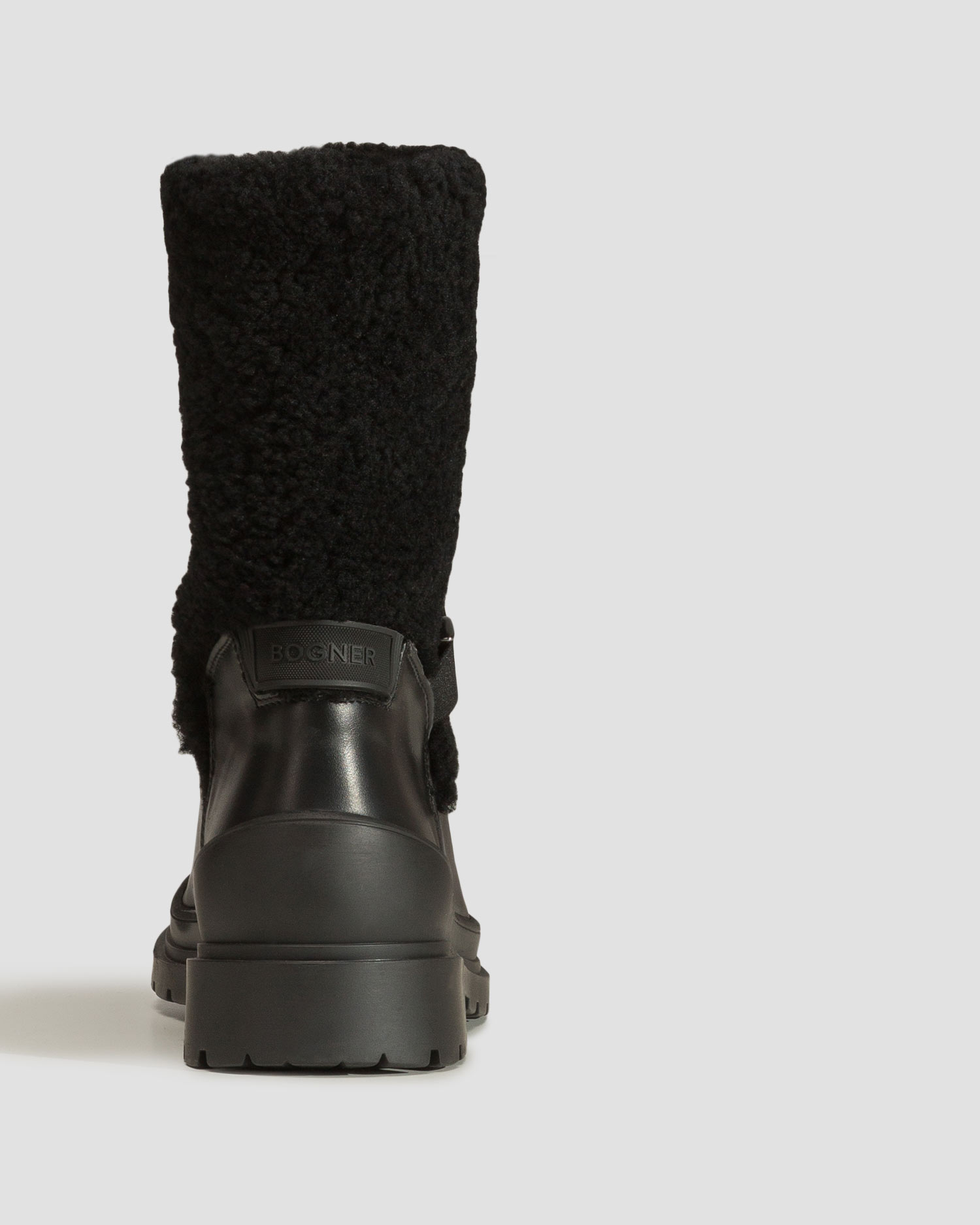 BOGNER St.Moritz 15 A Damen-Winterstiefel mit Spikes in Schwarz