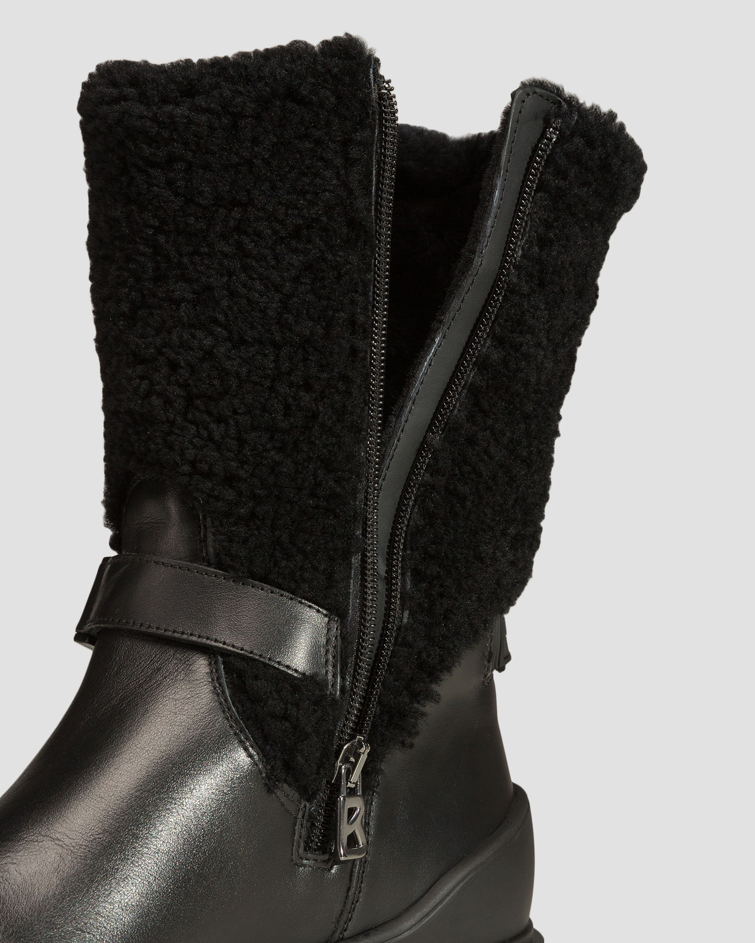 BOGNER St.Moritz 15 A Damen-Winterstiefel mit Spikes in Schwarz