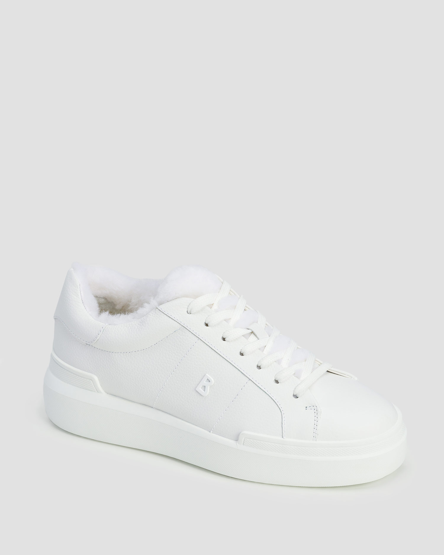 Pantofi pentru femei din piele albi BOGNER Hollywood 18B